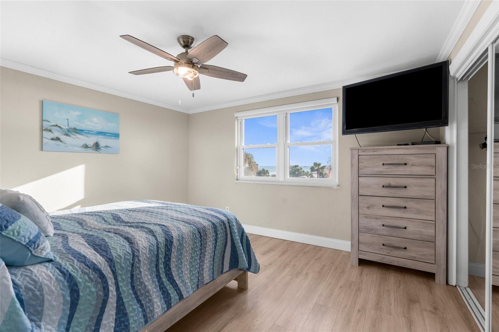 Master bedroom with Gulf Views!