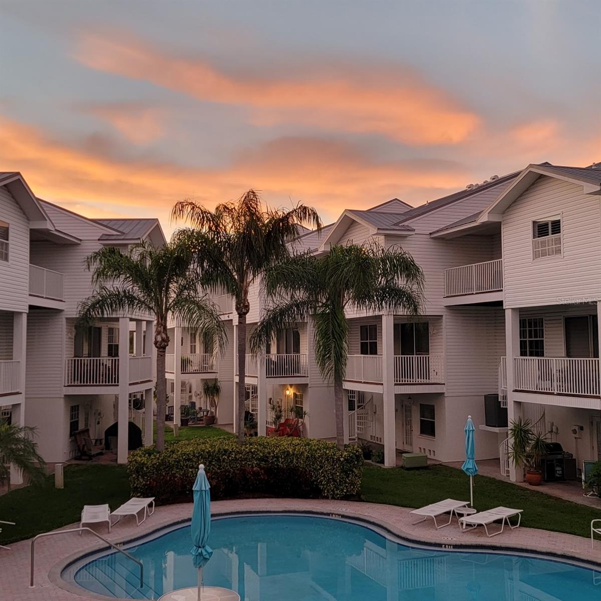 End your day looking at these views from your patio