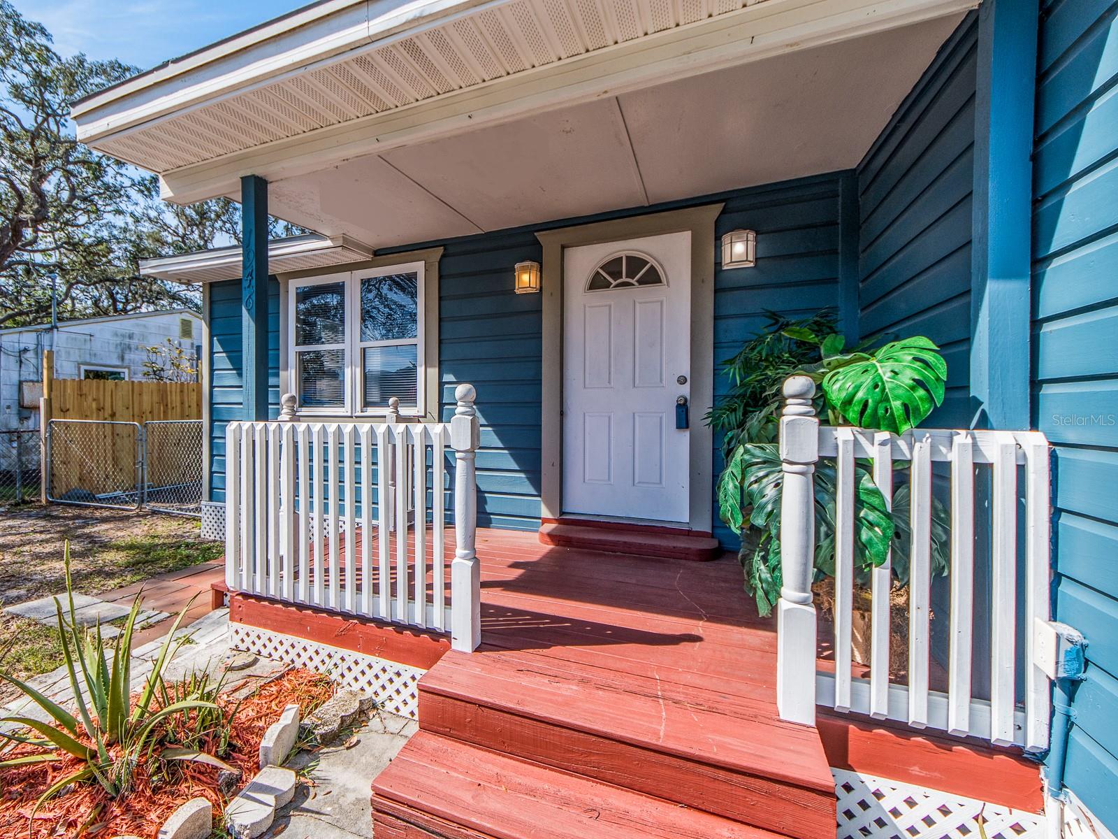 Cozy porch