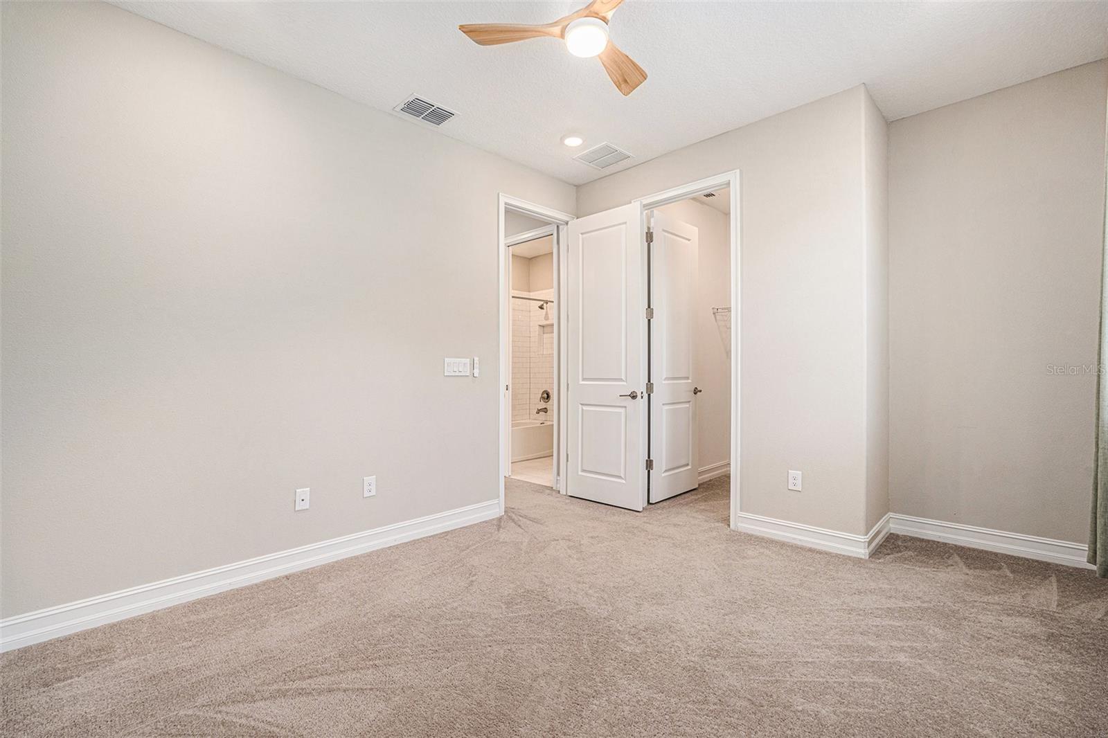 Bedroom 2 with walk in closet