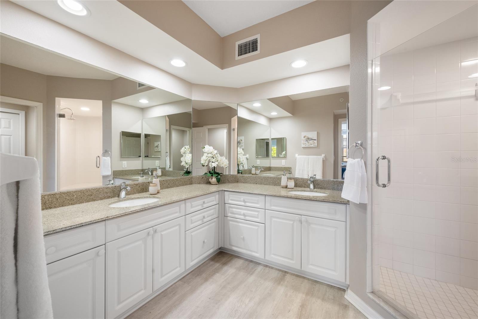 En Suite Bath with Two Sinks