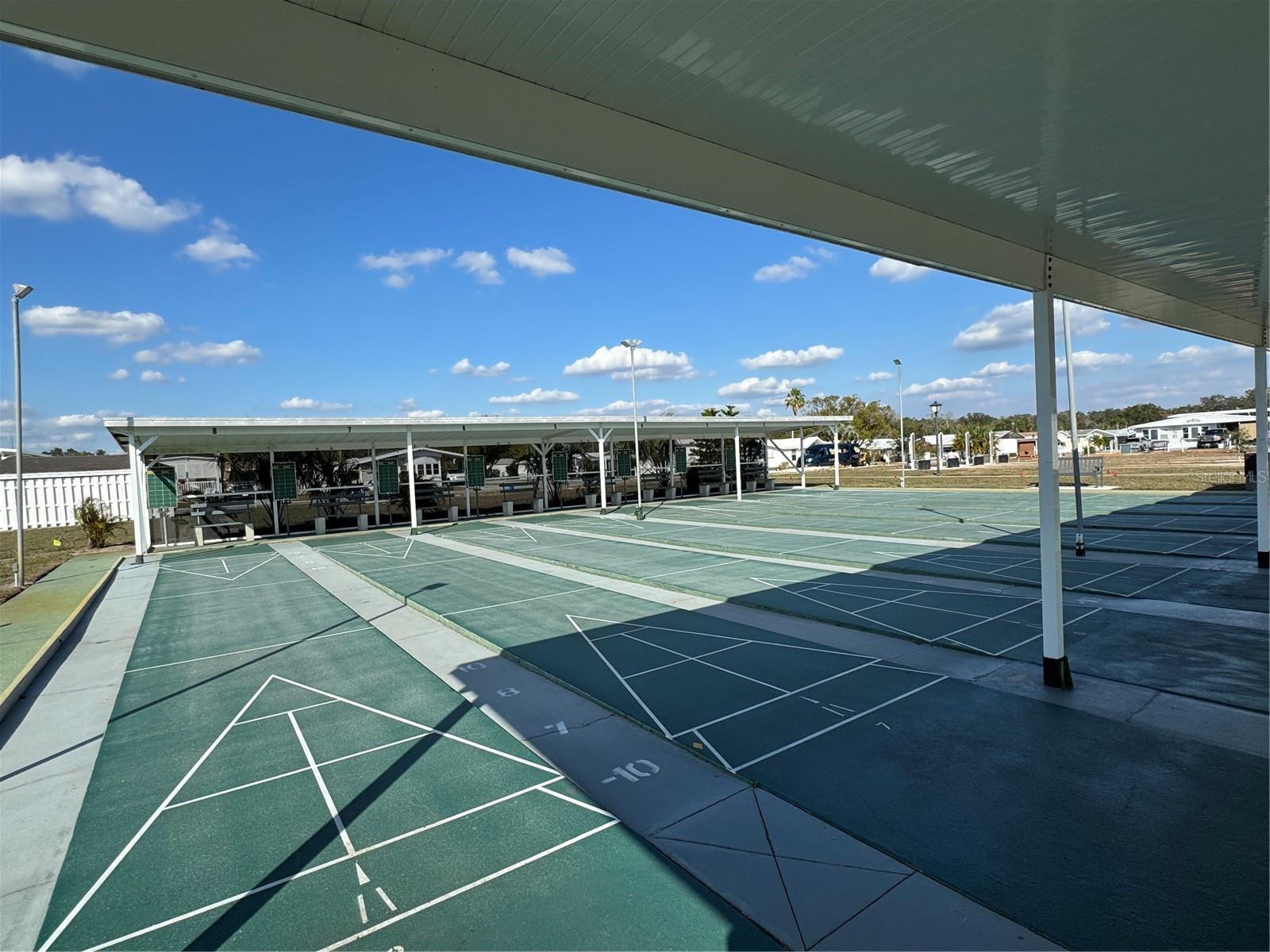 Shuffleboard Courts