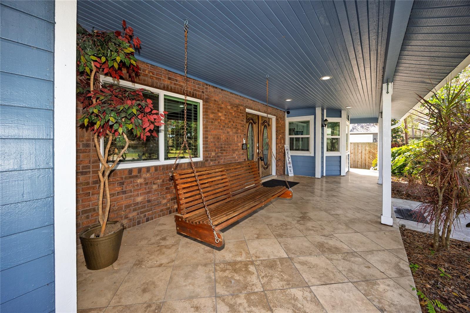 Porch of the main house