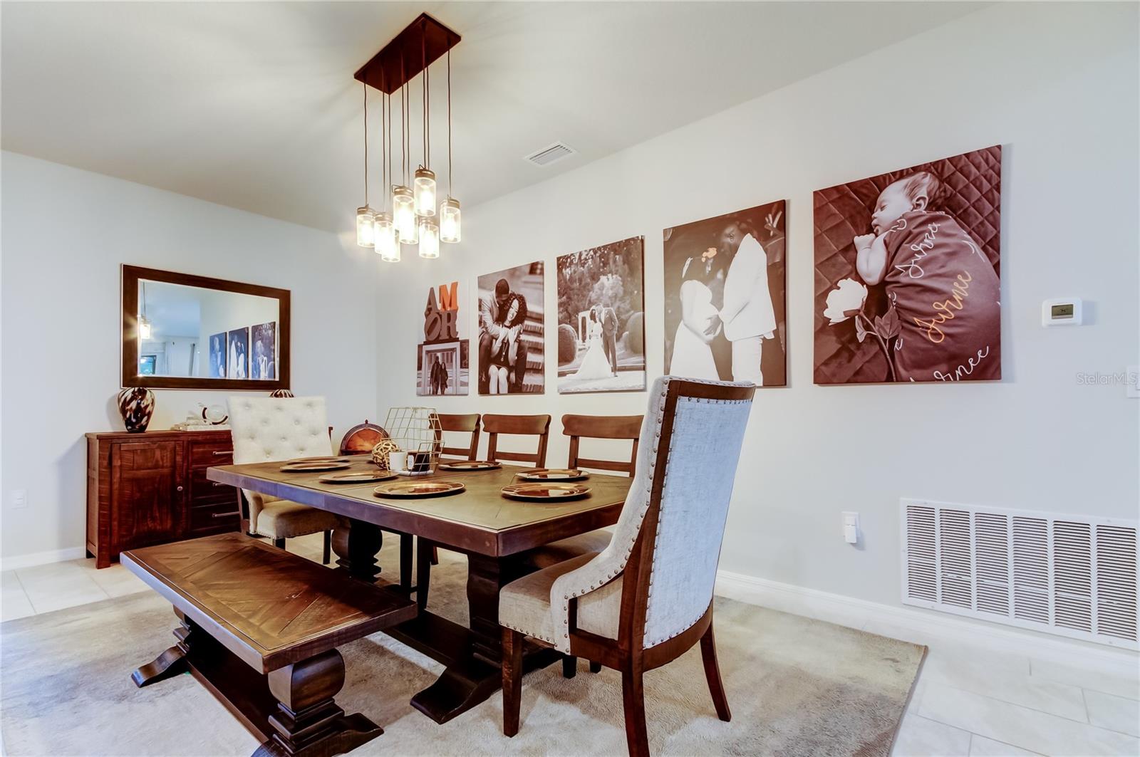 Dining area