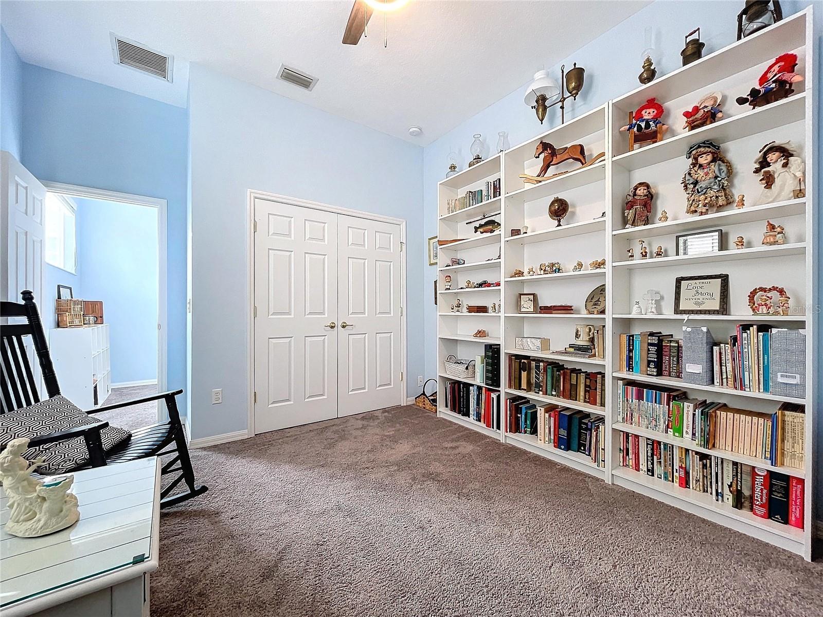 First bedroom with nice closet