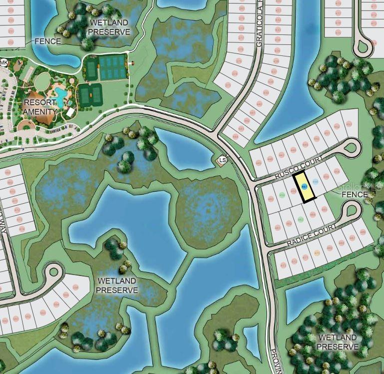 Esplanade at Wiregrass Ranch ~ Site Map