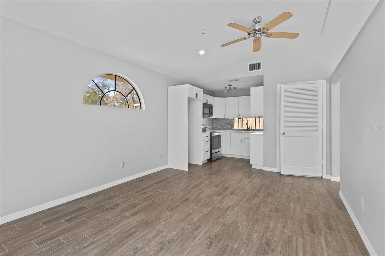 Interior of Detached Home.