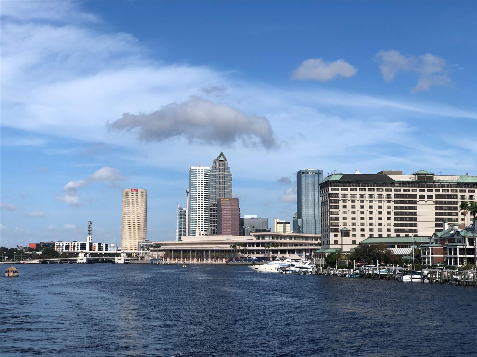 Convention Center looking downtown