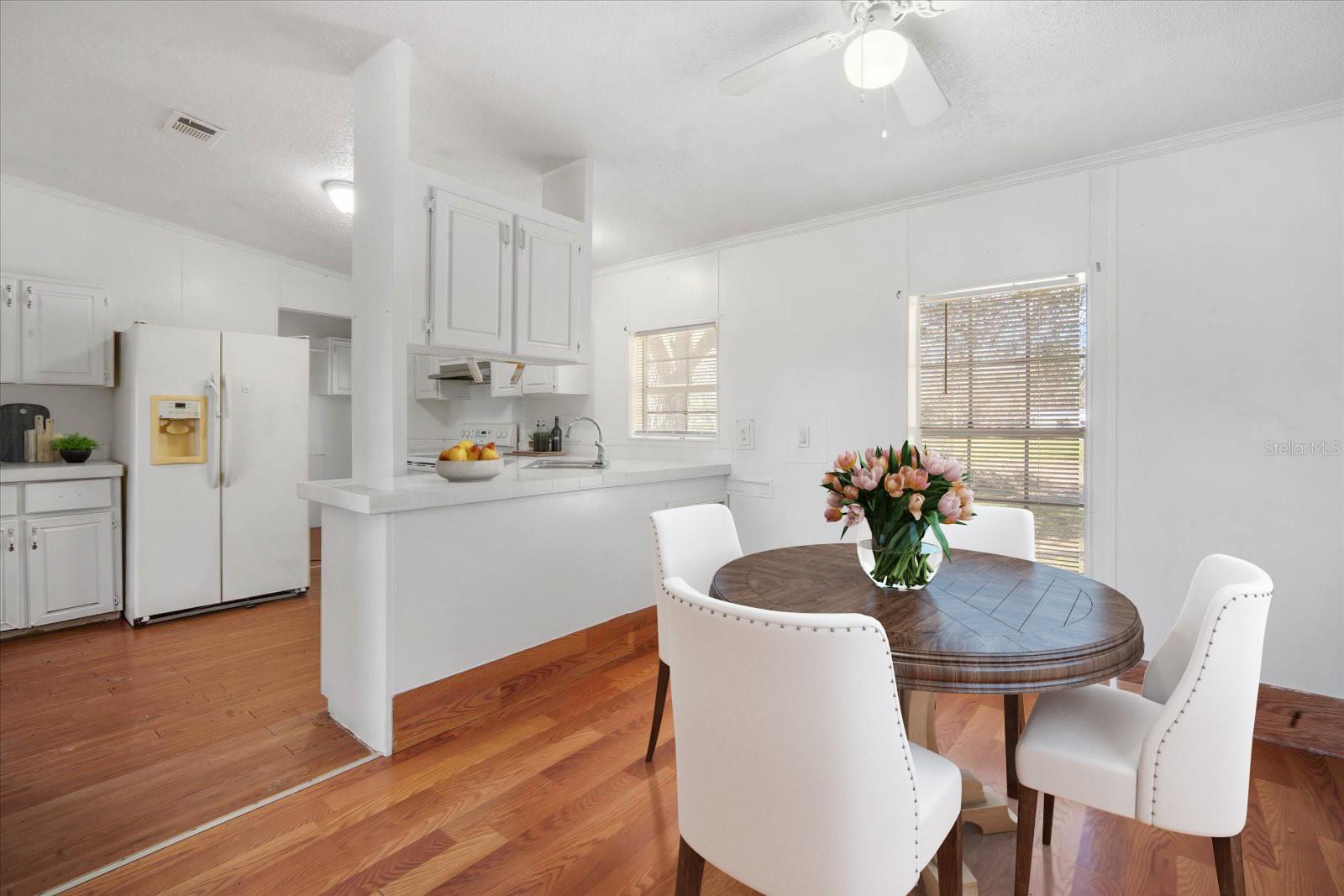 Staged Dining Room