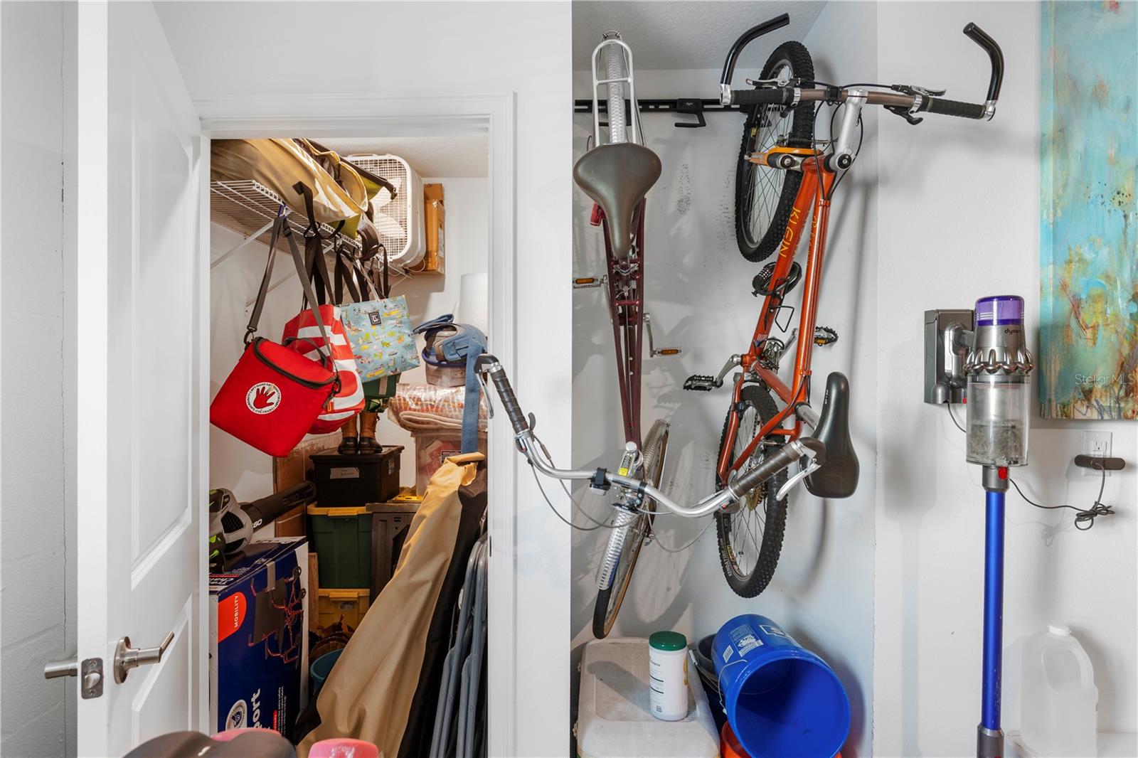 Garage storage area