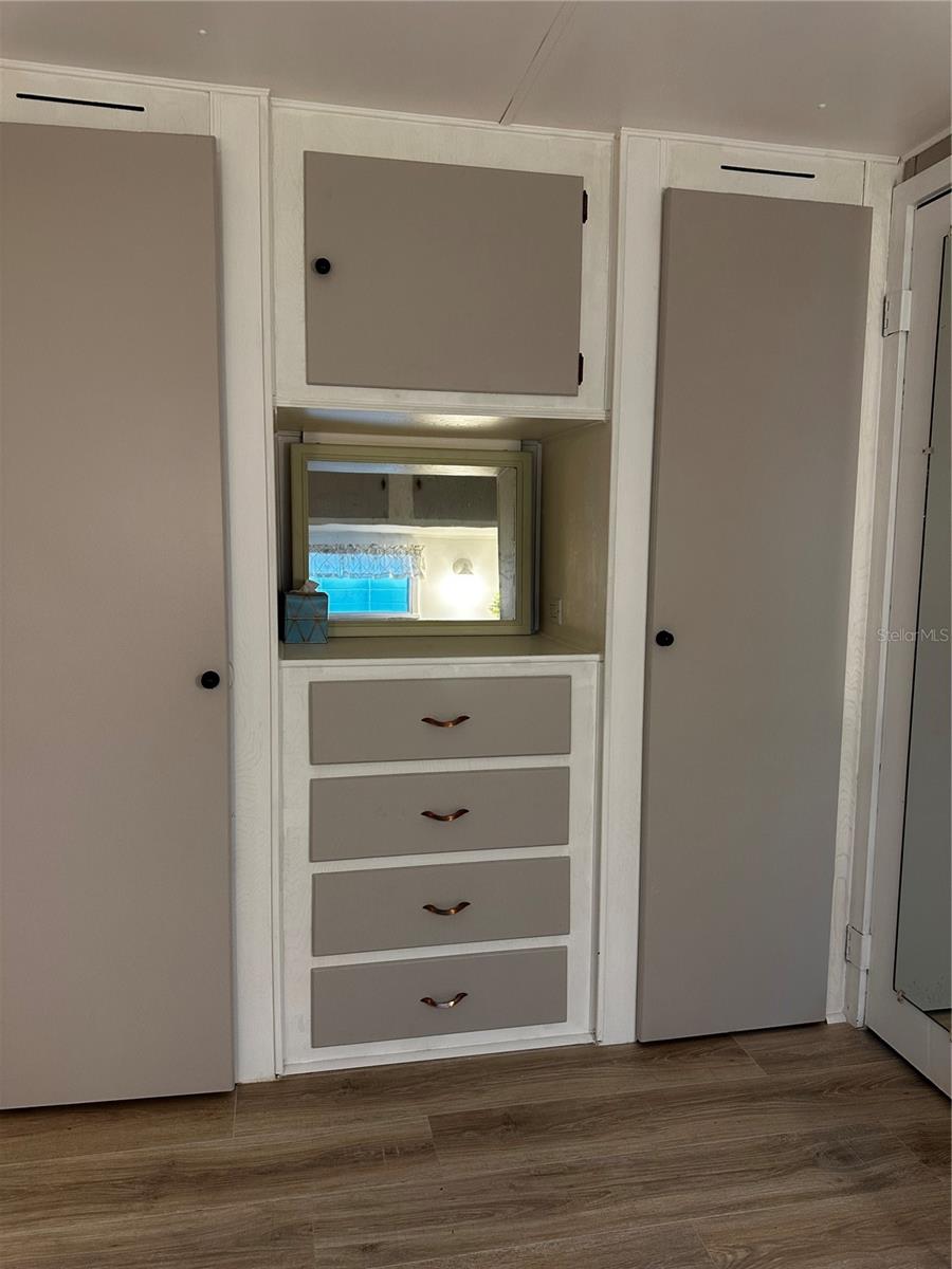 Built in bedroom storage & Closets