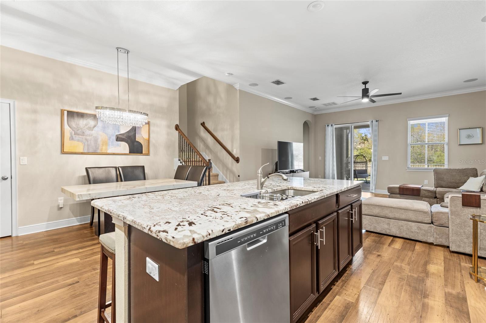 Kitchen/Dining/Living Room Combo