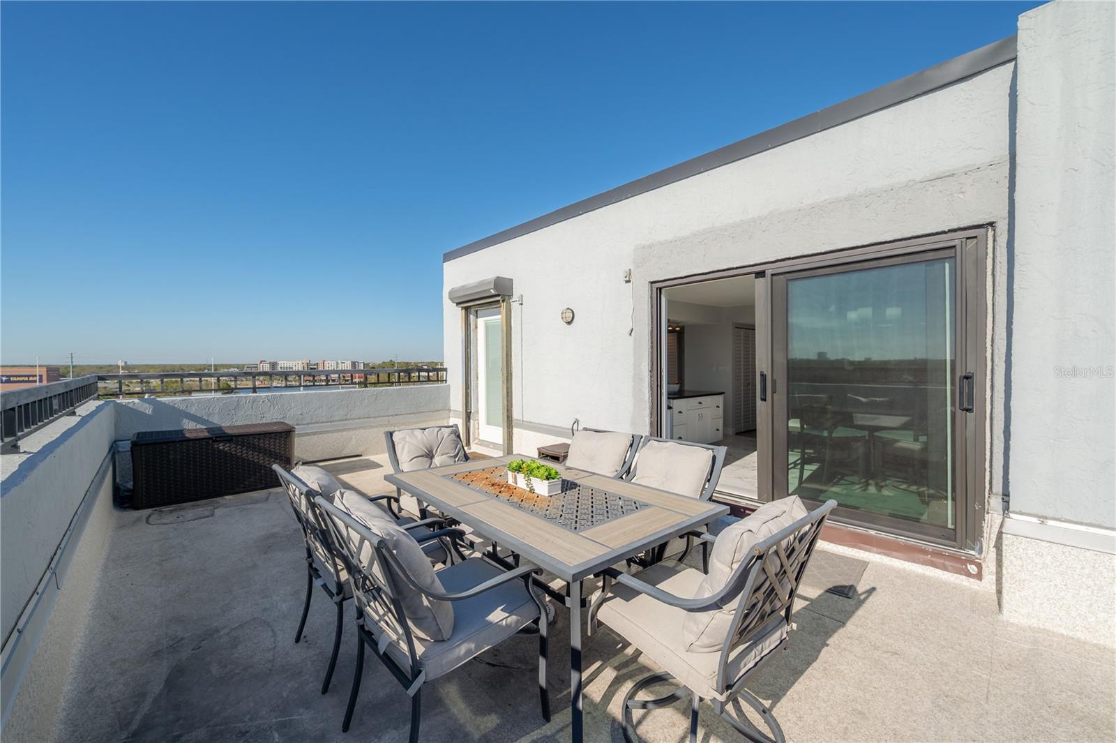 Terrace View off kitchen and living area