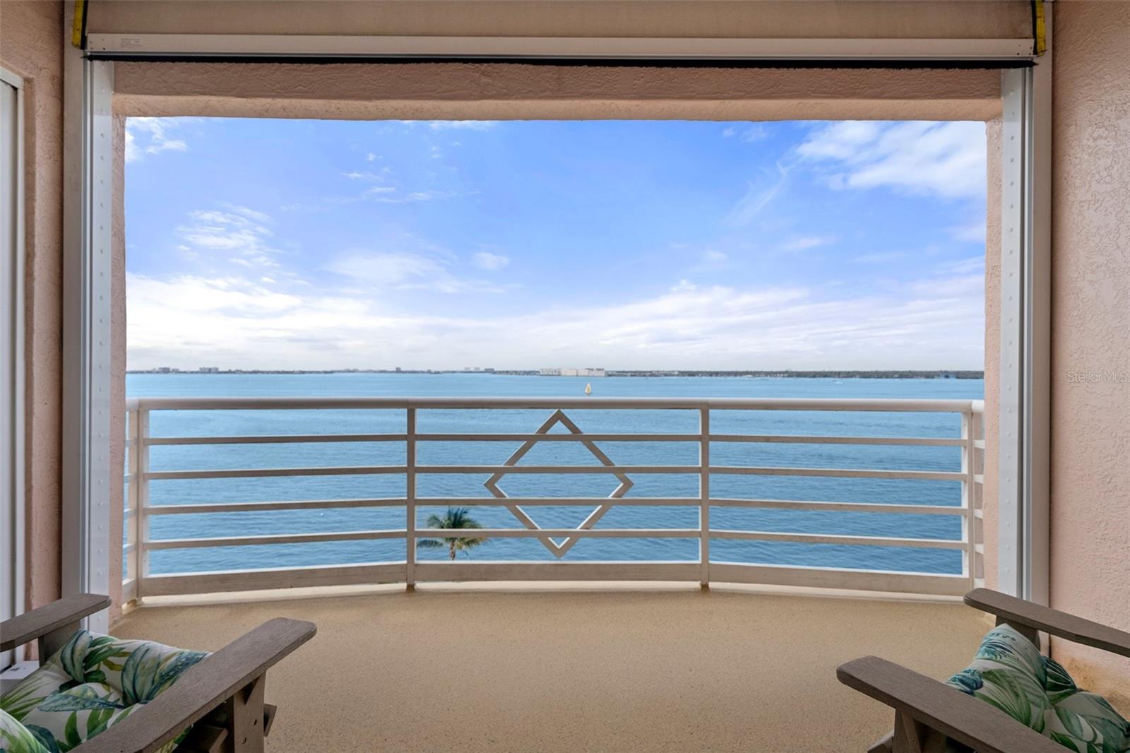 Enjoy Morning Coffee off the Bedroom Balcony