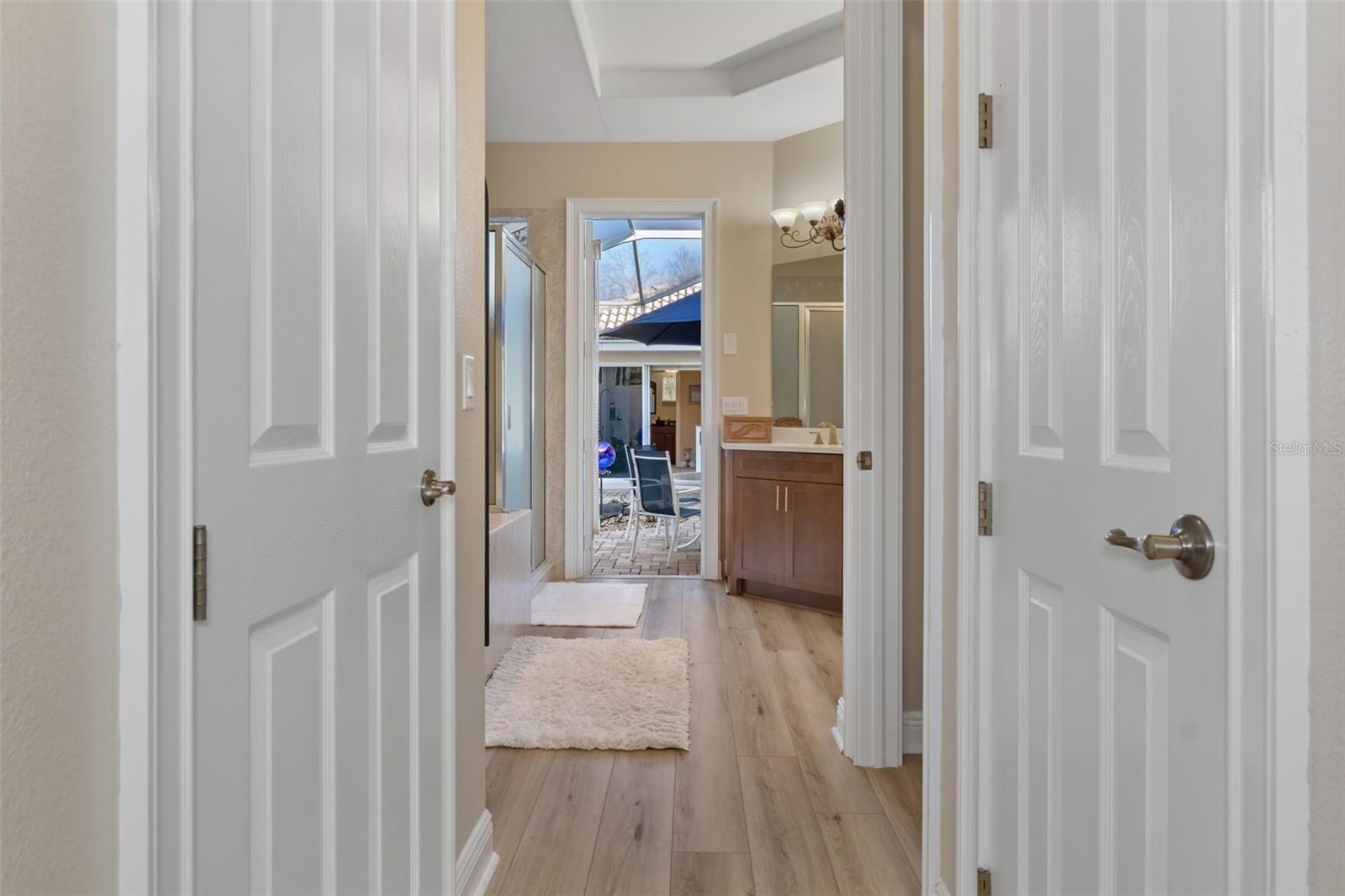 ENTRANCE TO MASTER BATH