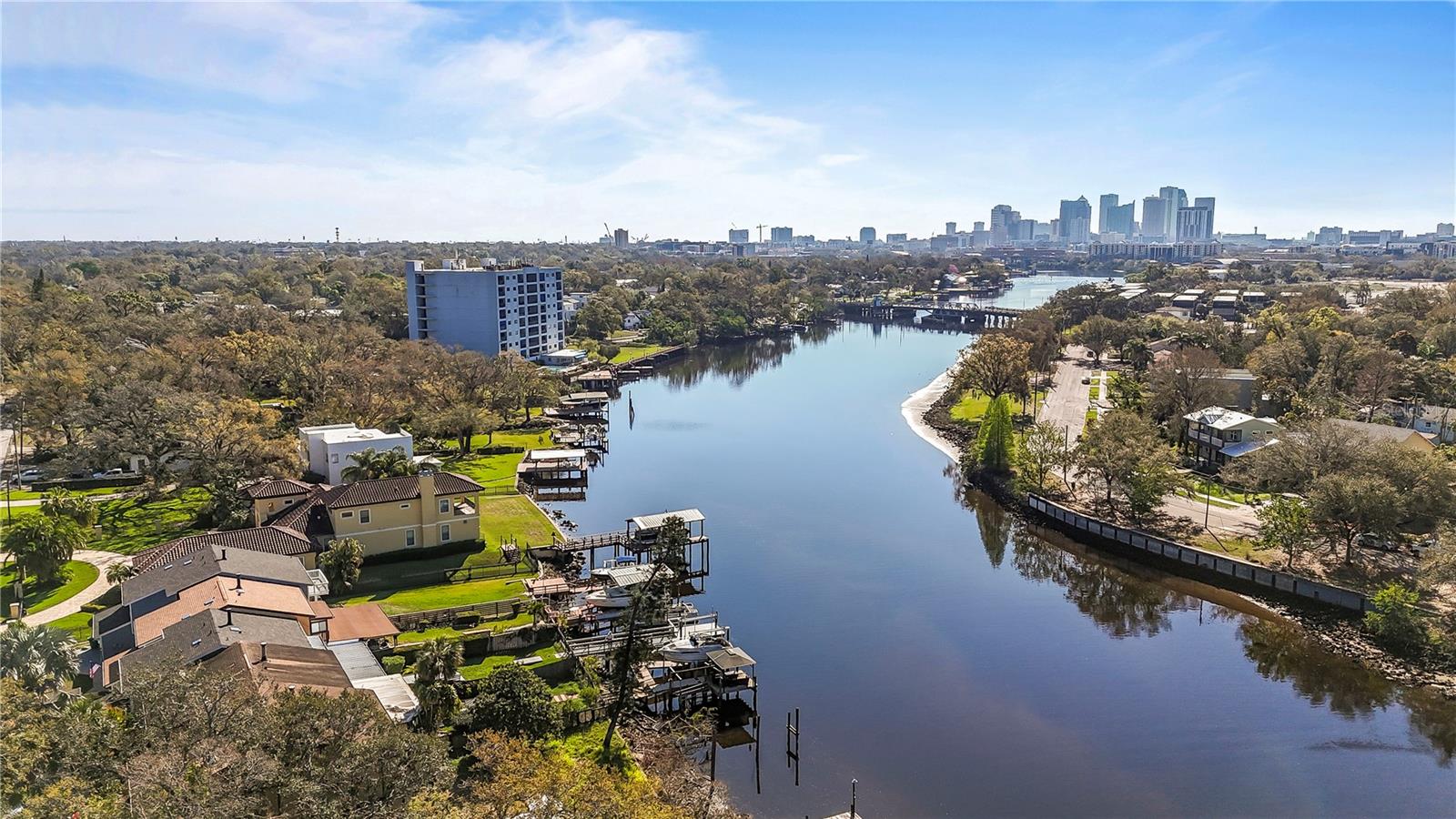 South View of Tampa's Skyline