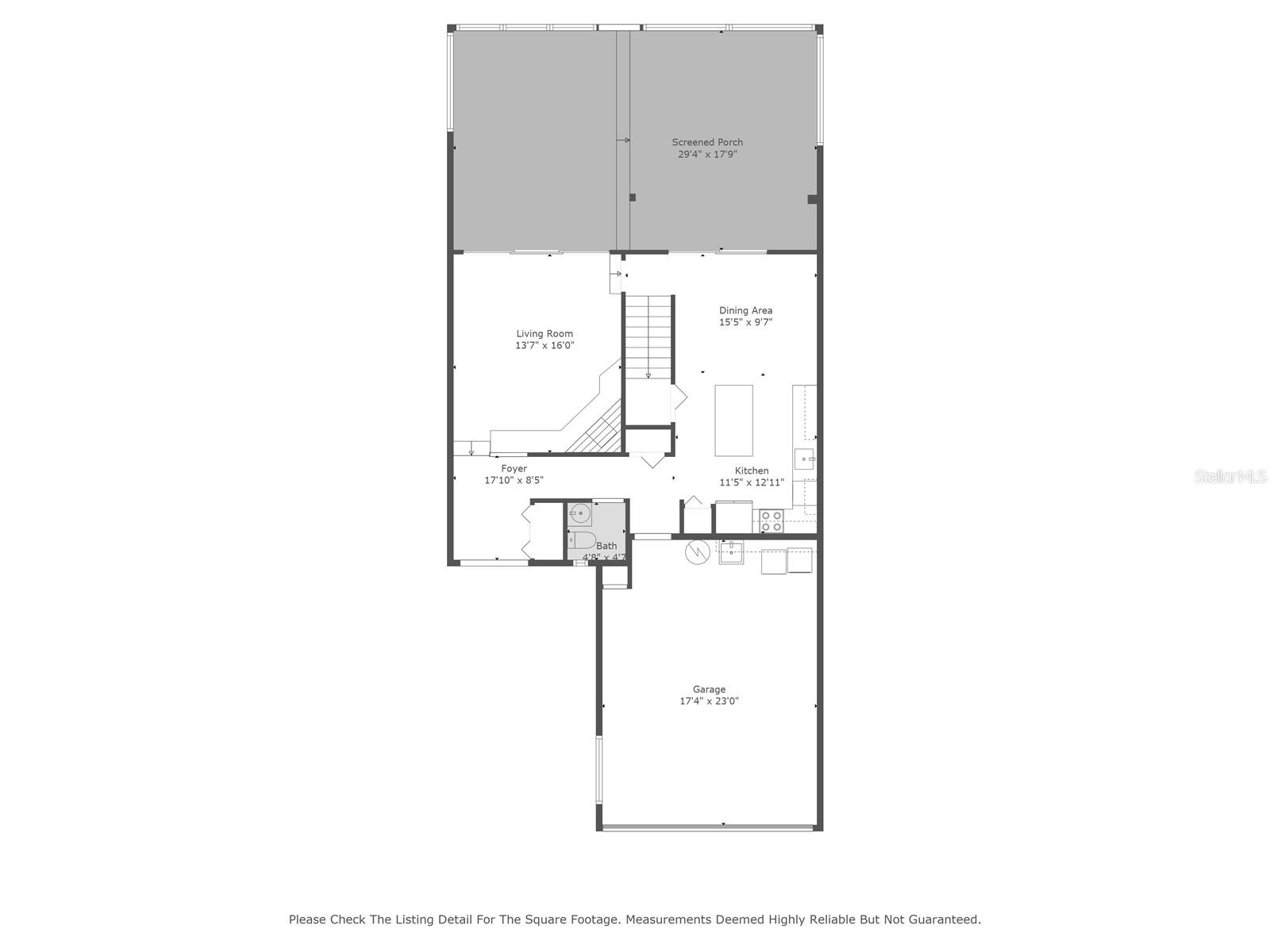 Downstairs Floor Plan