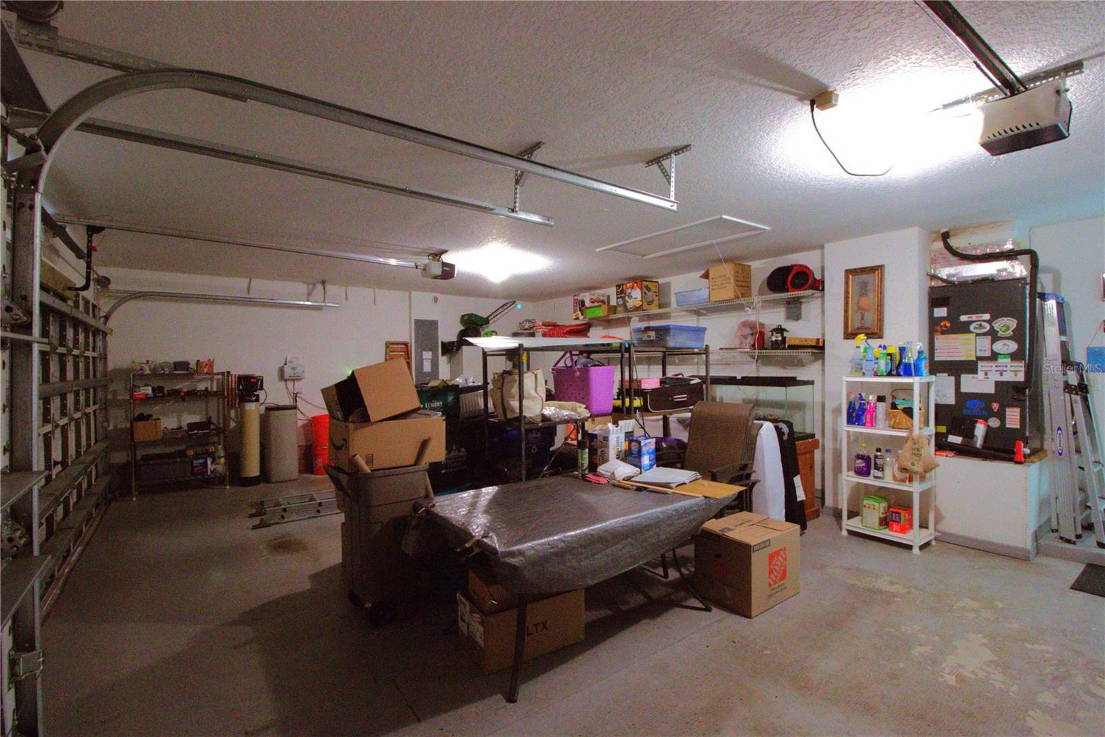 3-car Garage with utility sink