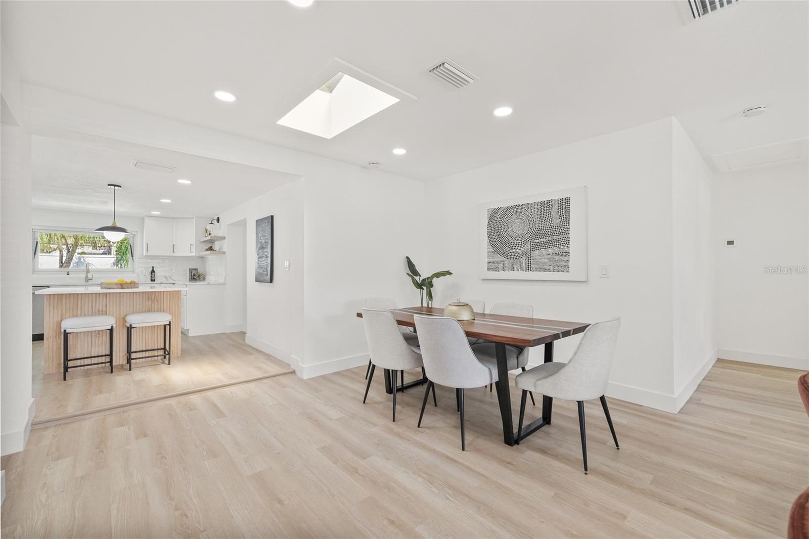 Dining Room ft Skylight