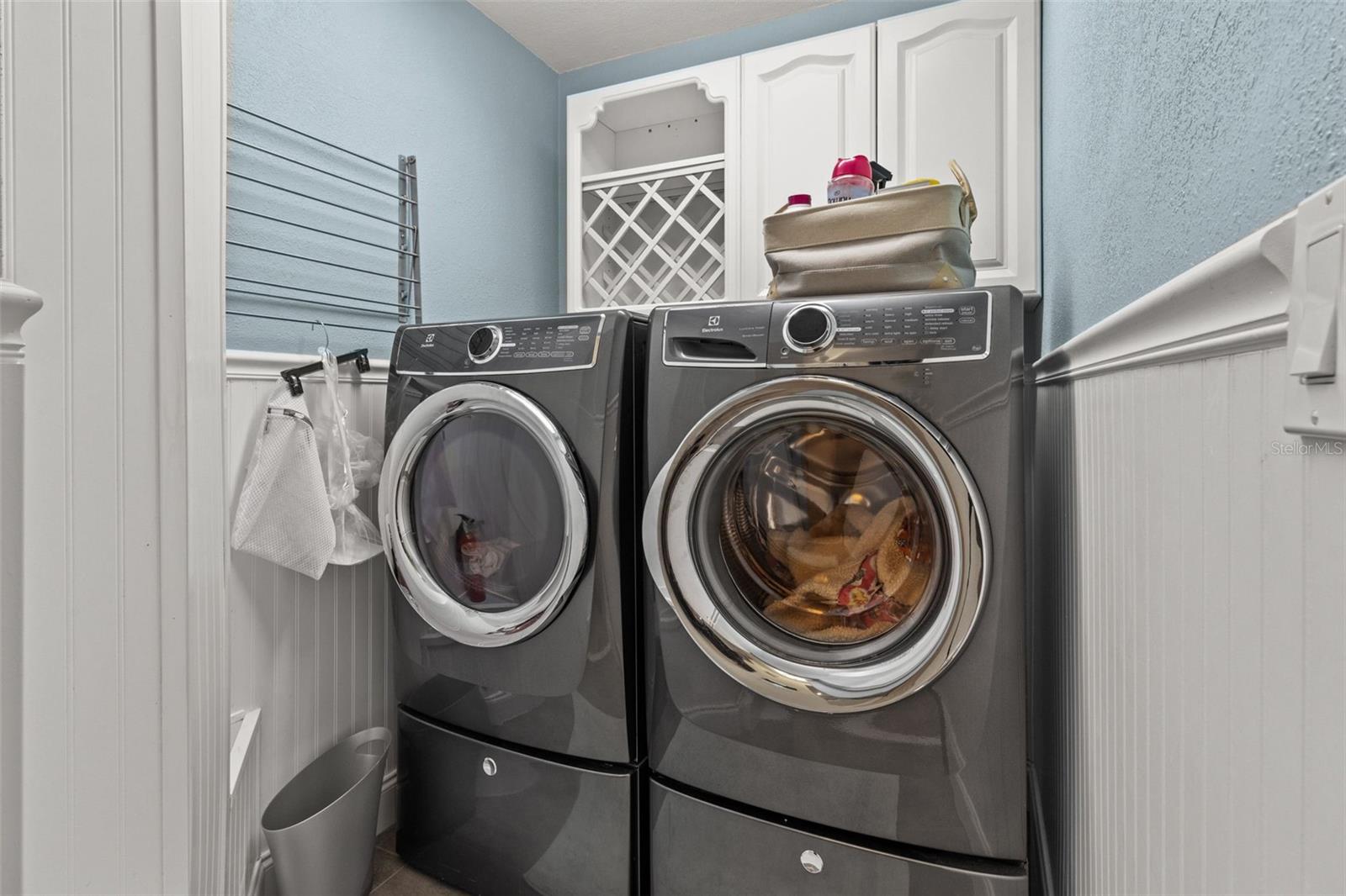 Indoor laundry room