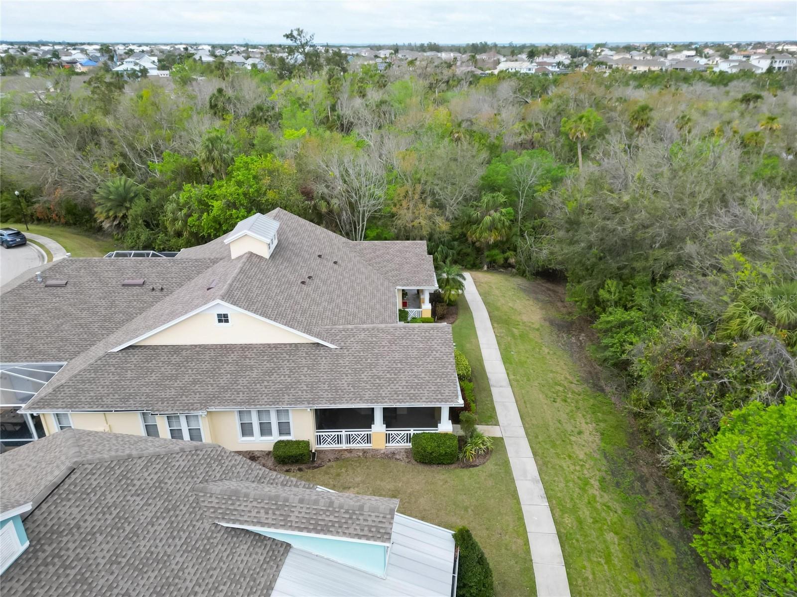 Aerial Exterior Front View