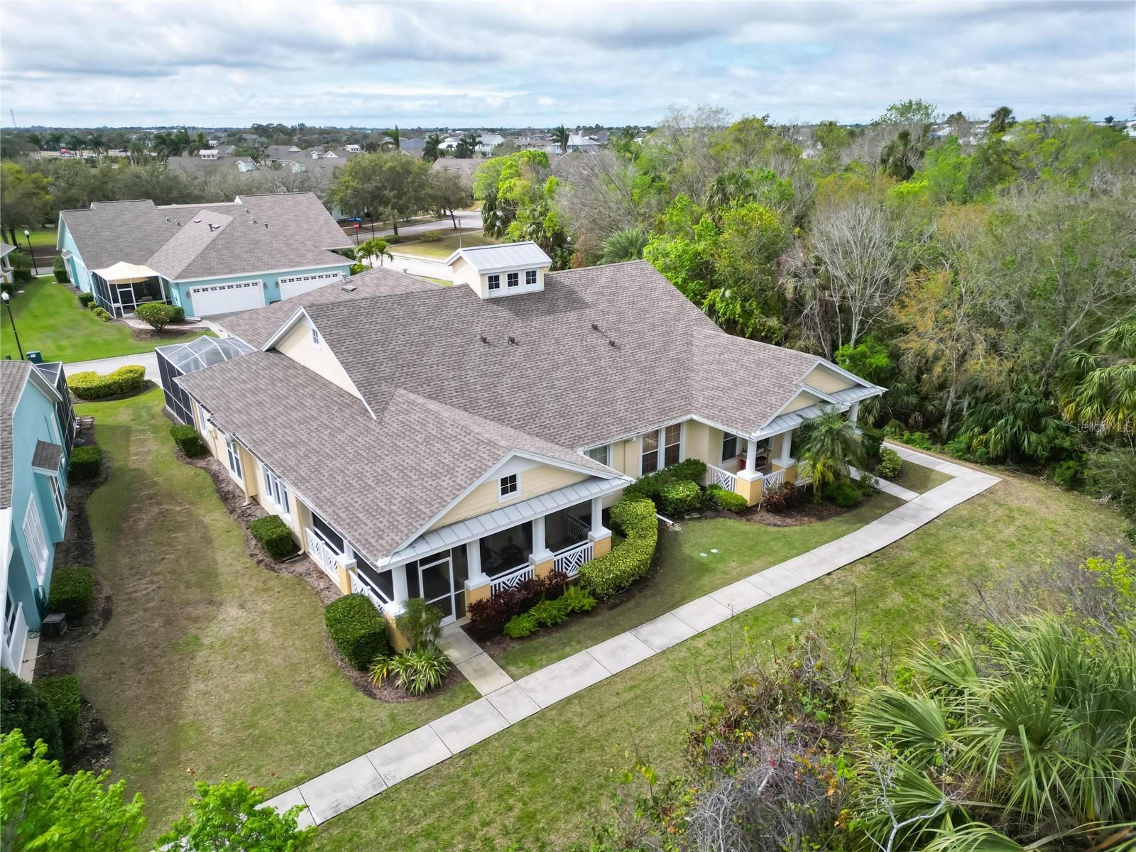 Aerial Front View