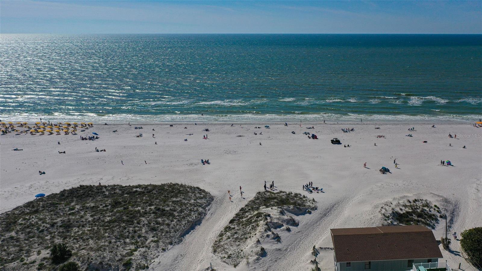 Clearwater Beach view (aerial from hotel)