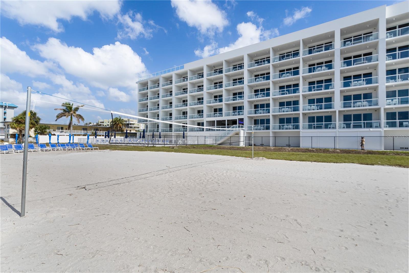 Volleyball courts