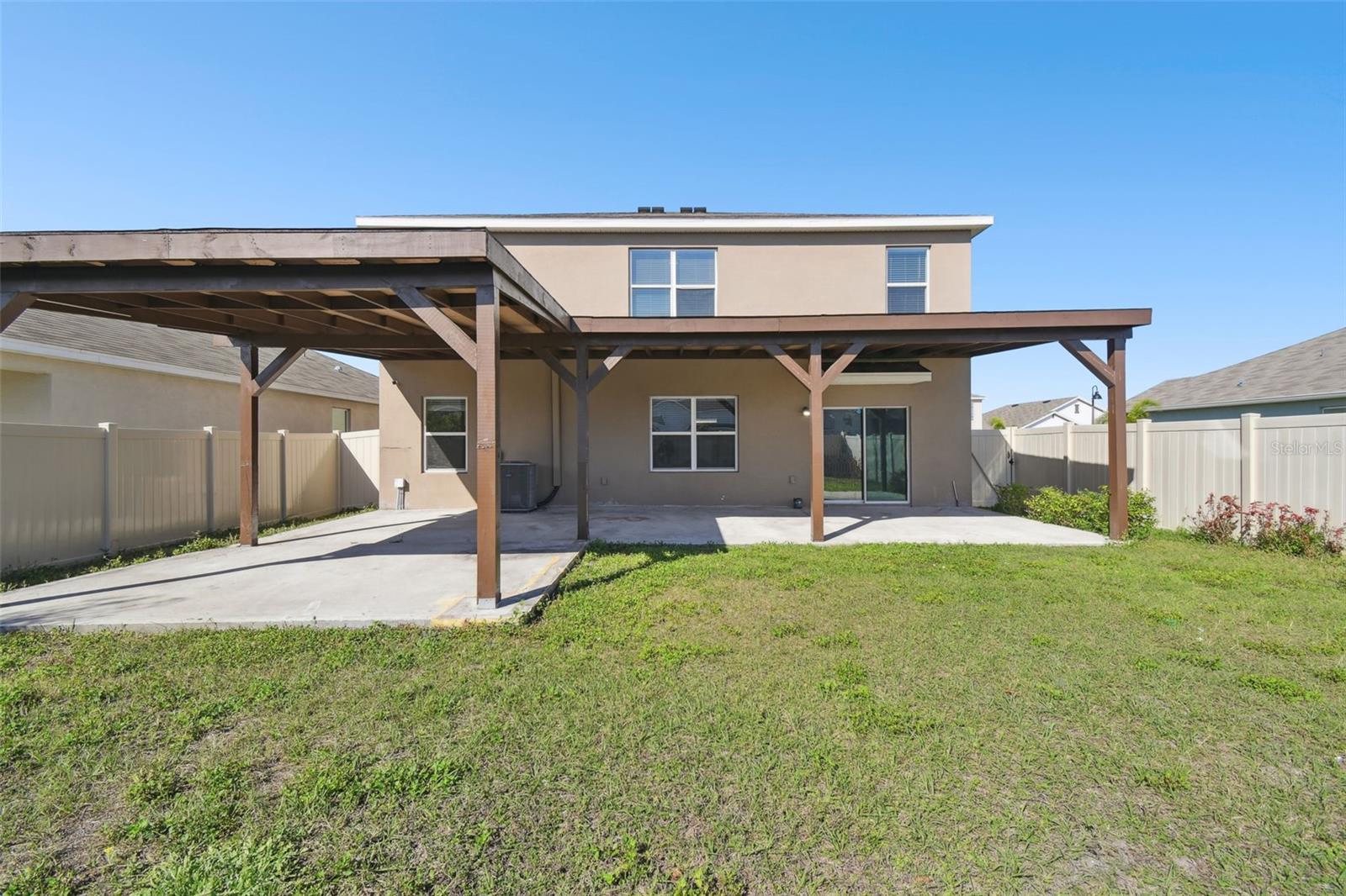 Large Outdoor Covered Patio