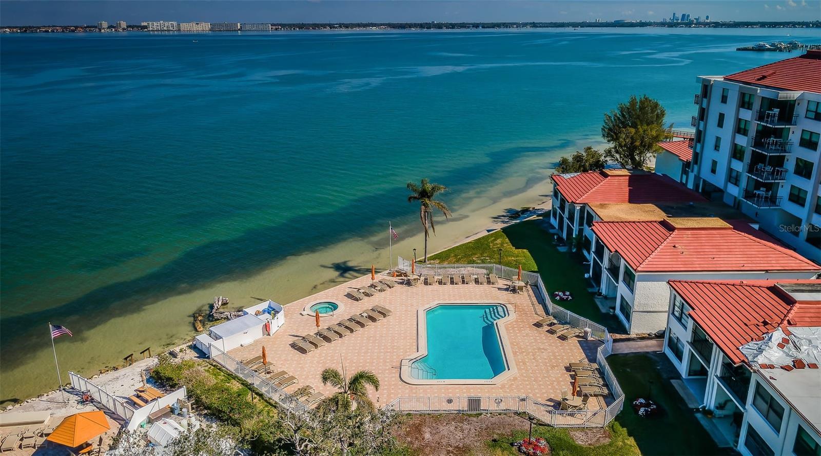 Casa del Mar II Resort-Style Pool Overlooking Boca Ciega Bay