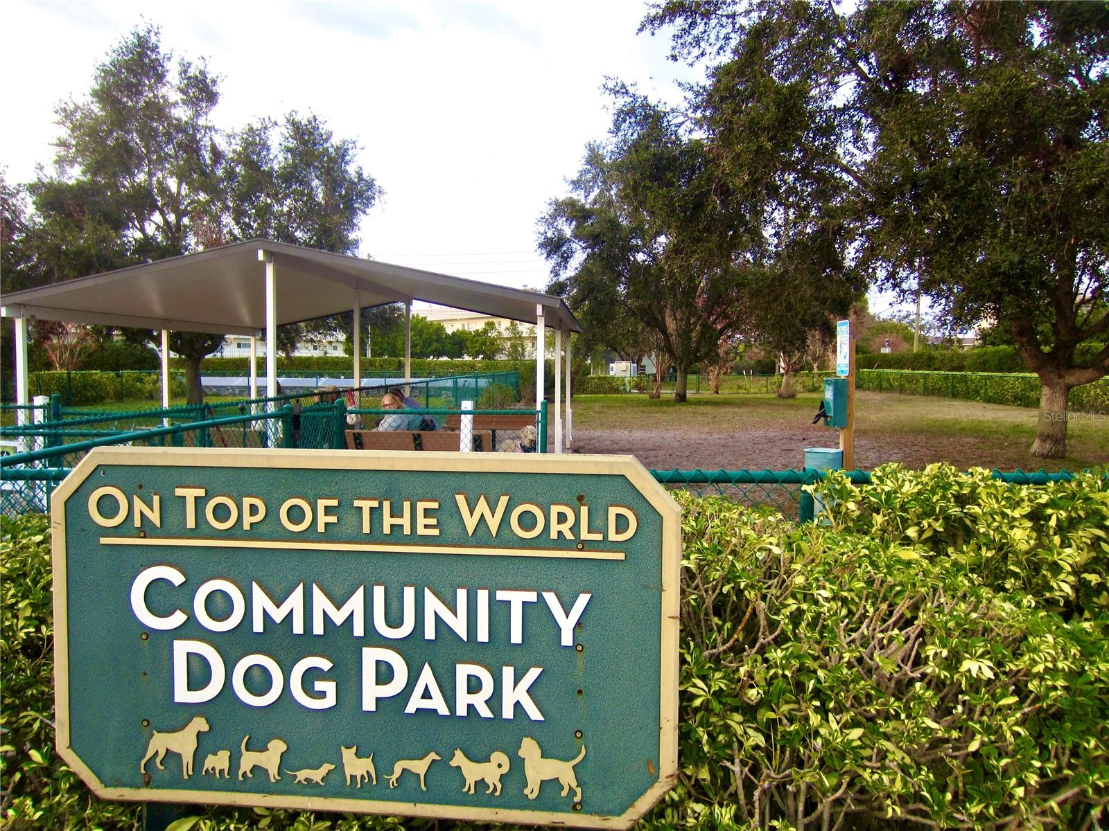 Community dog park