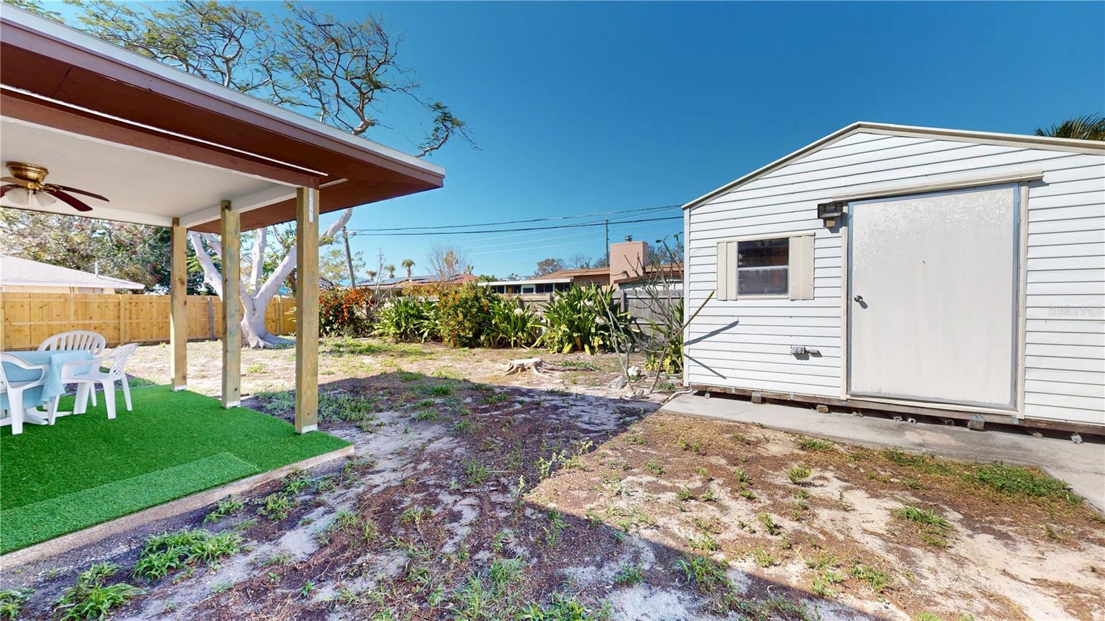 Large Shed with AC and Electric