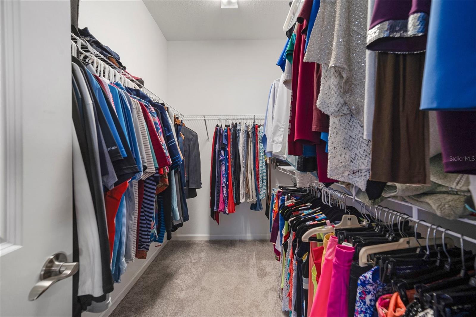 Primary walk-in closet