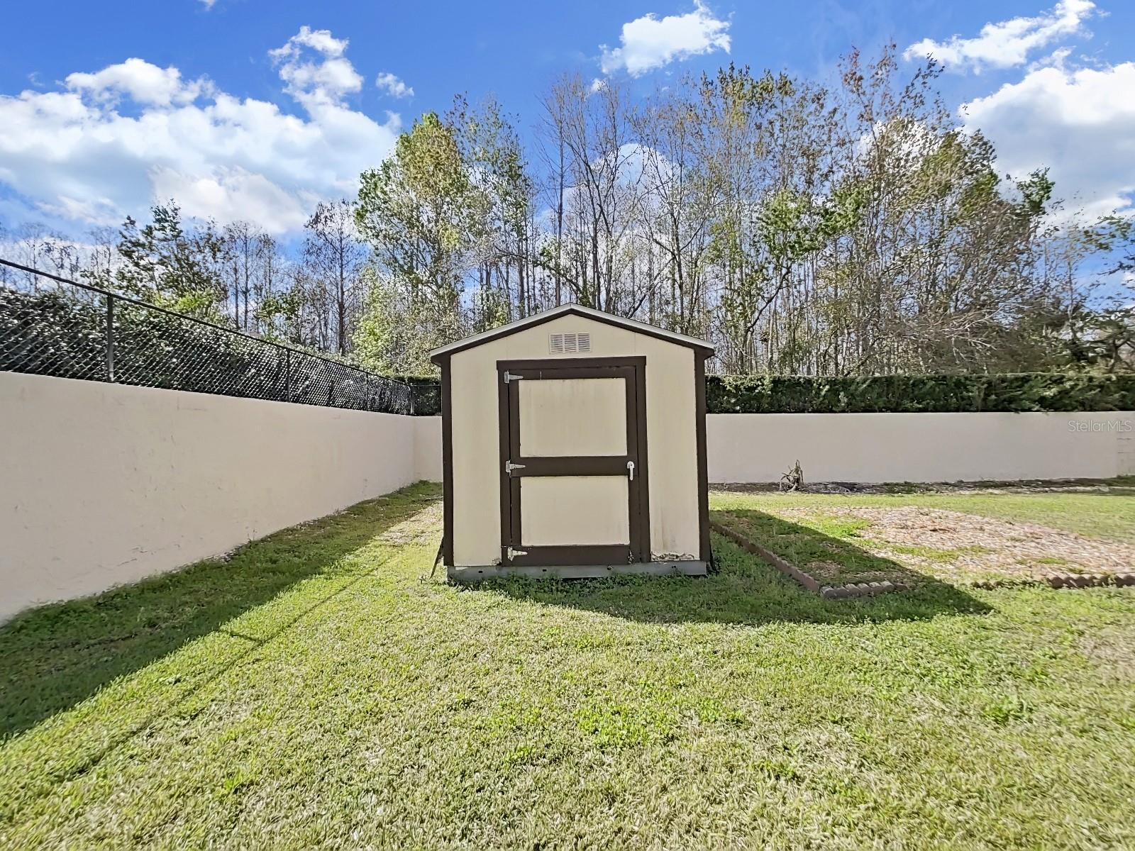 7x12 TUFF Shed included. Perfect for storage or a workshop.