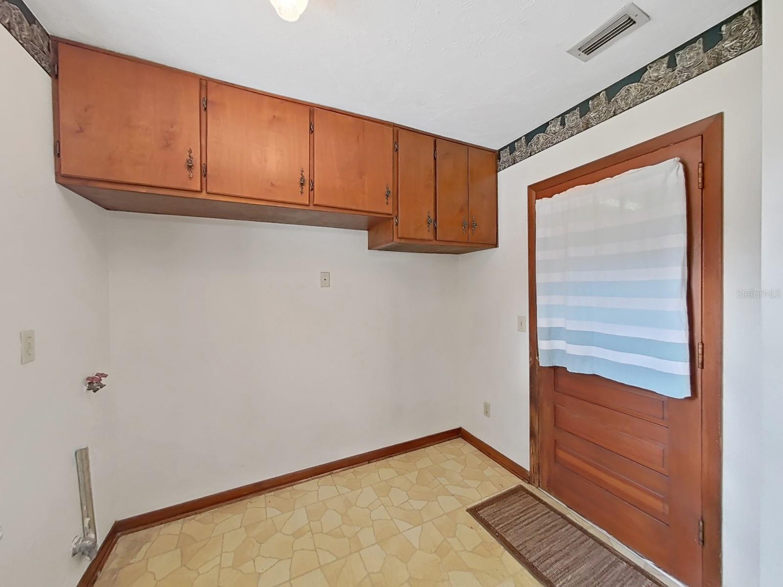 Indoor Laundry Room