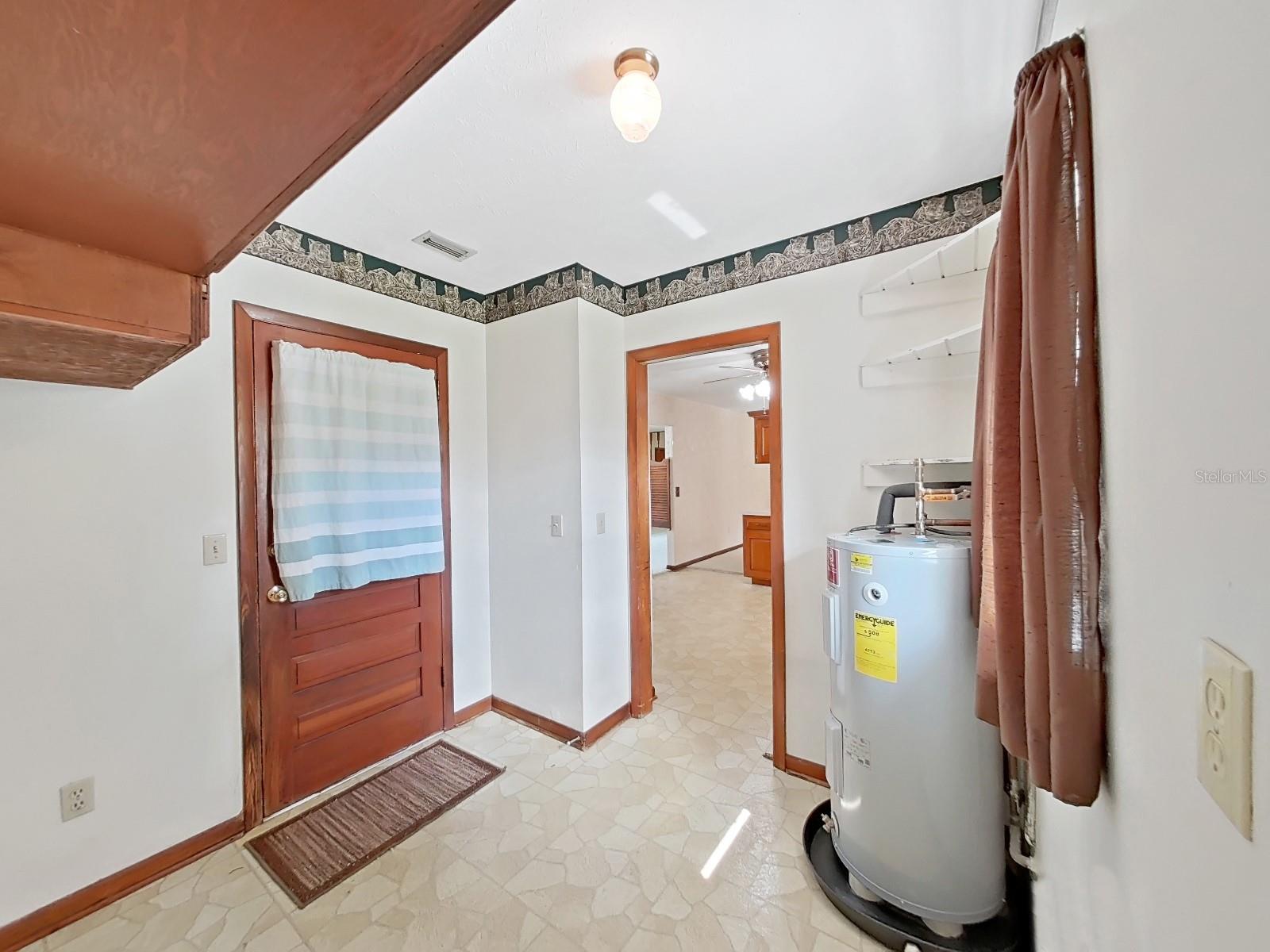 Indoor Laundry Room