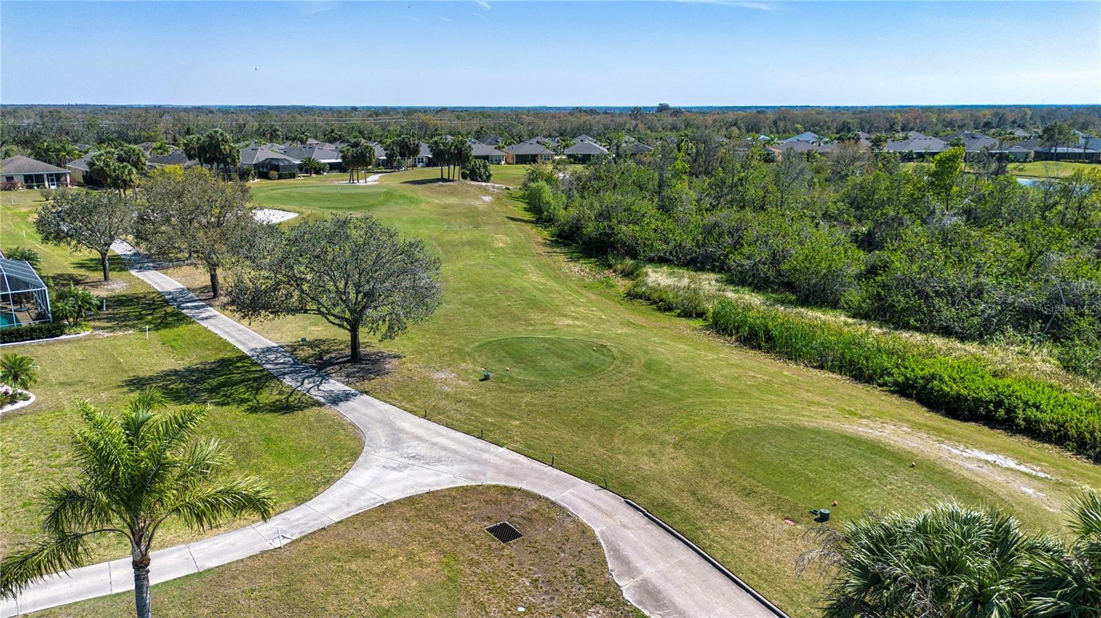 Backyard view of Renaissance Golf Course