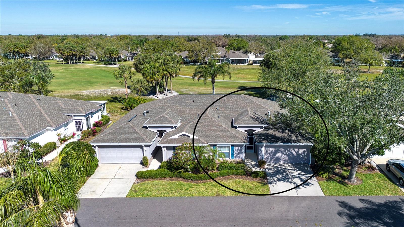 Aerial view -Front of home