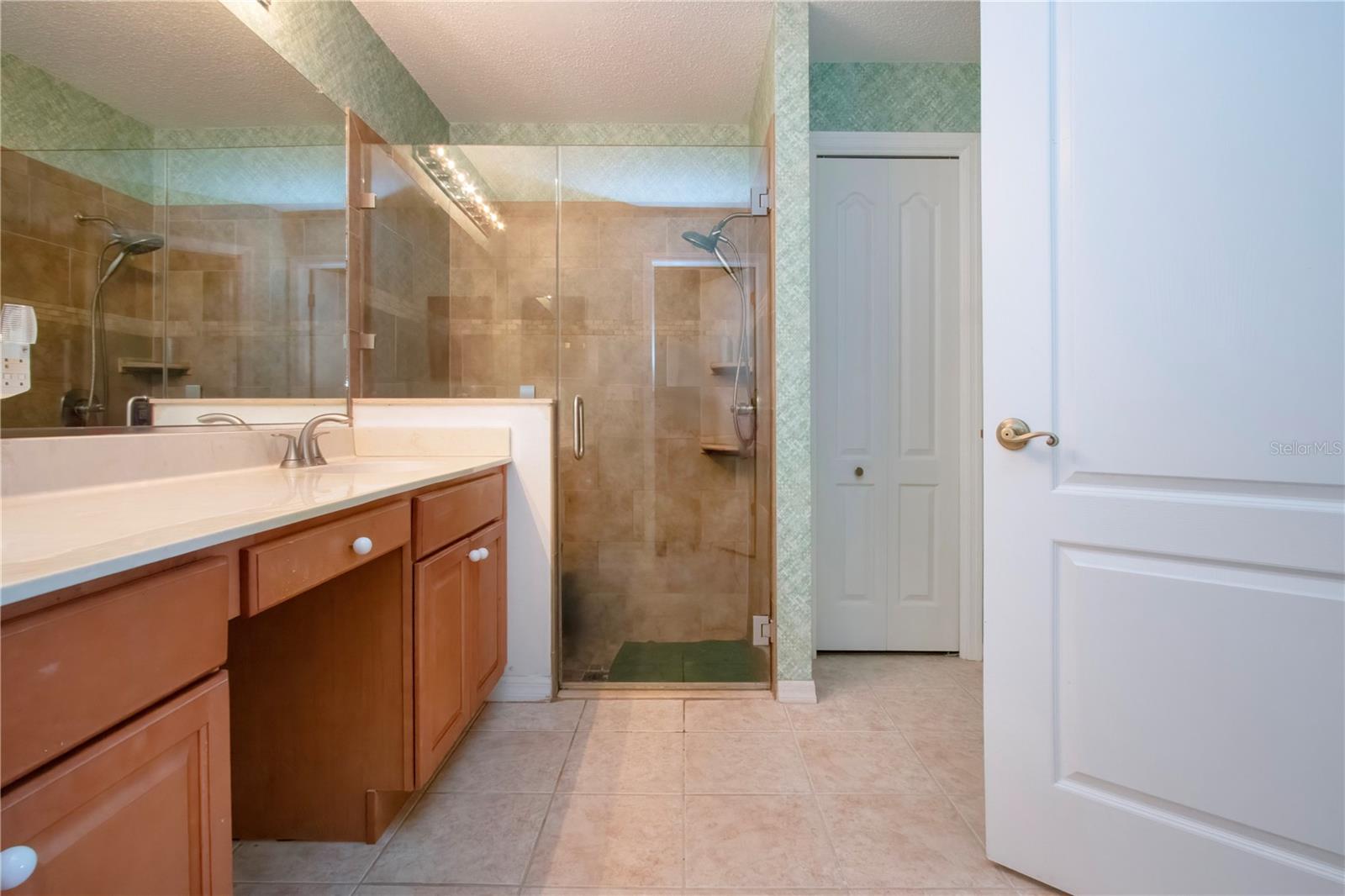 Primary Bathroom w/walk in Shower