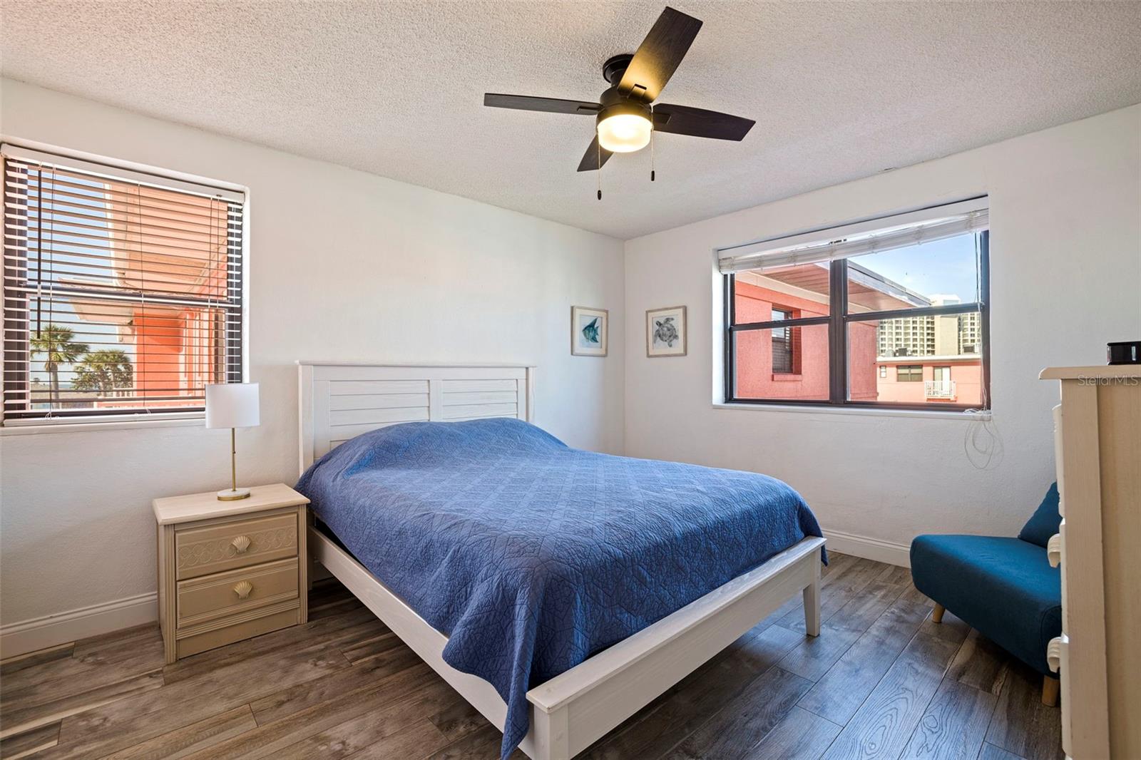 Bedroom 1 with water views