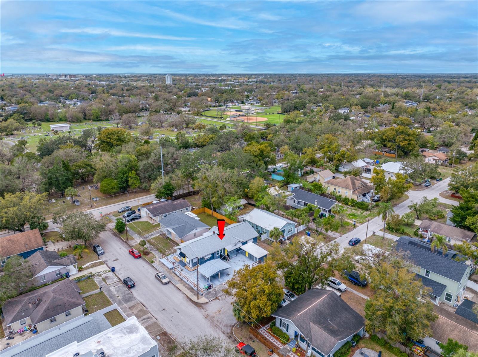 Top View West Side - 301 W WOODLAWN AVE, TAMPA, FL 33603