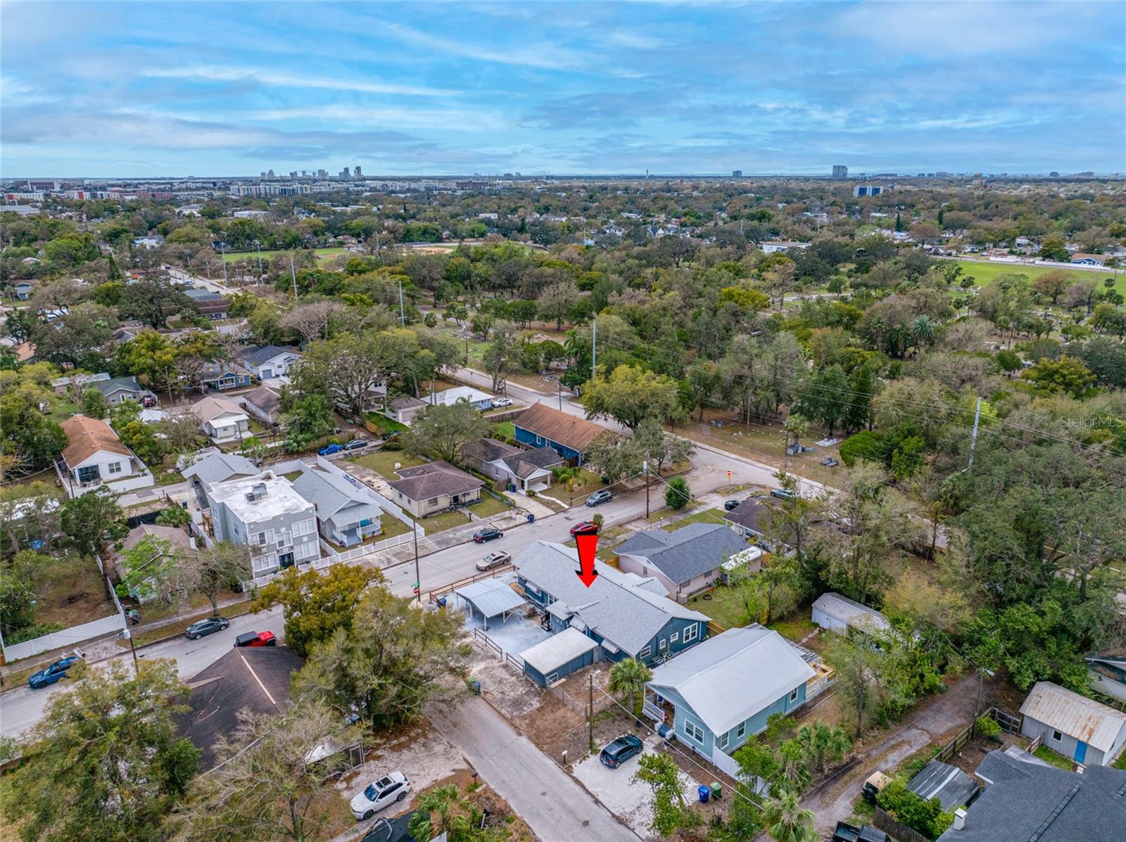 Top View South East Side - 301 W WOODLAWN AVE, TAMPA, FL 33603