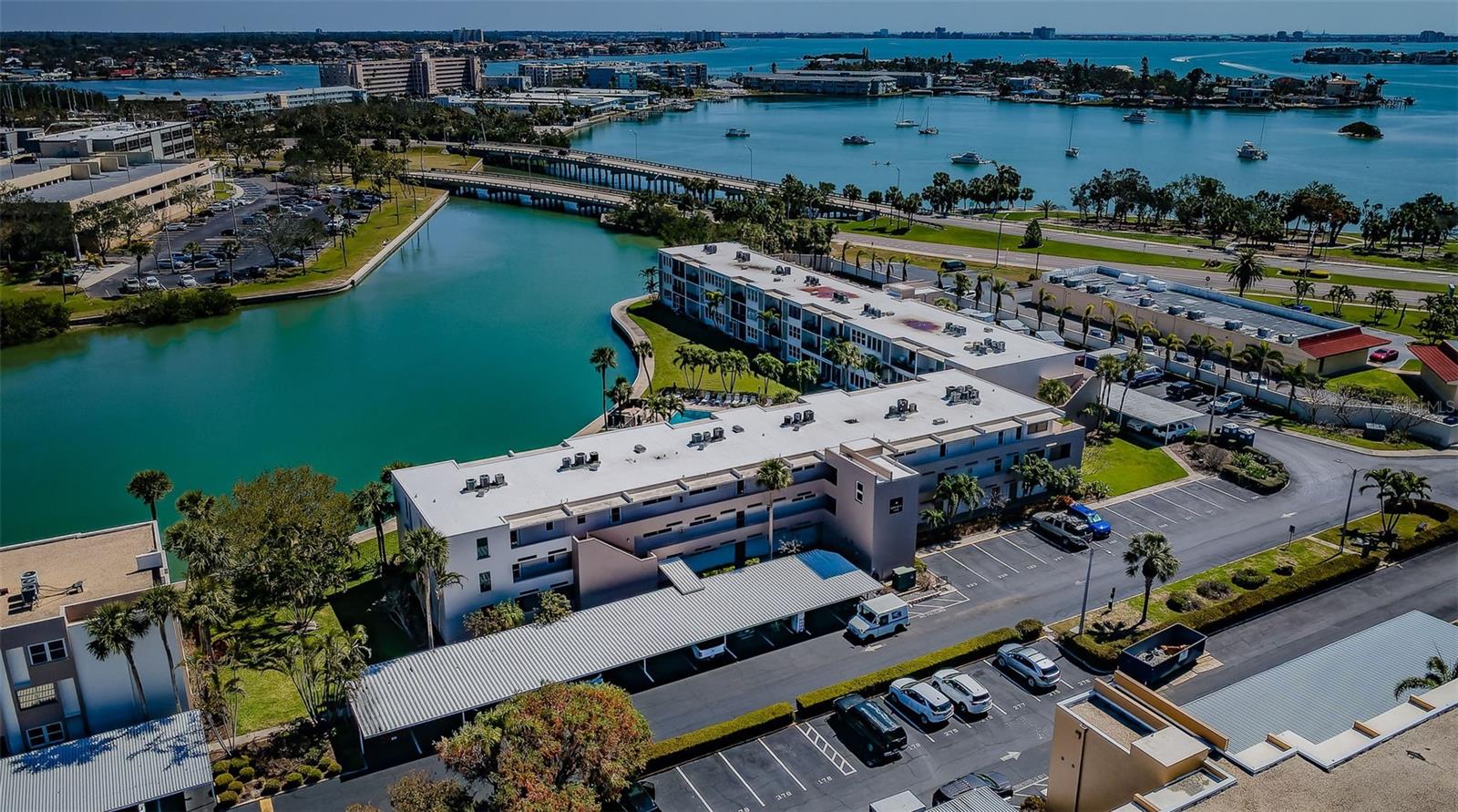 Overhead view of Jamaica bldg