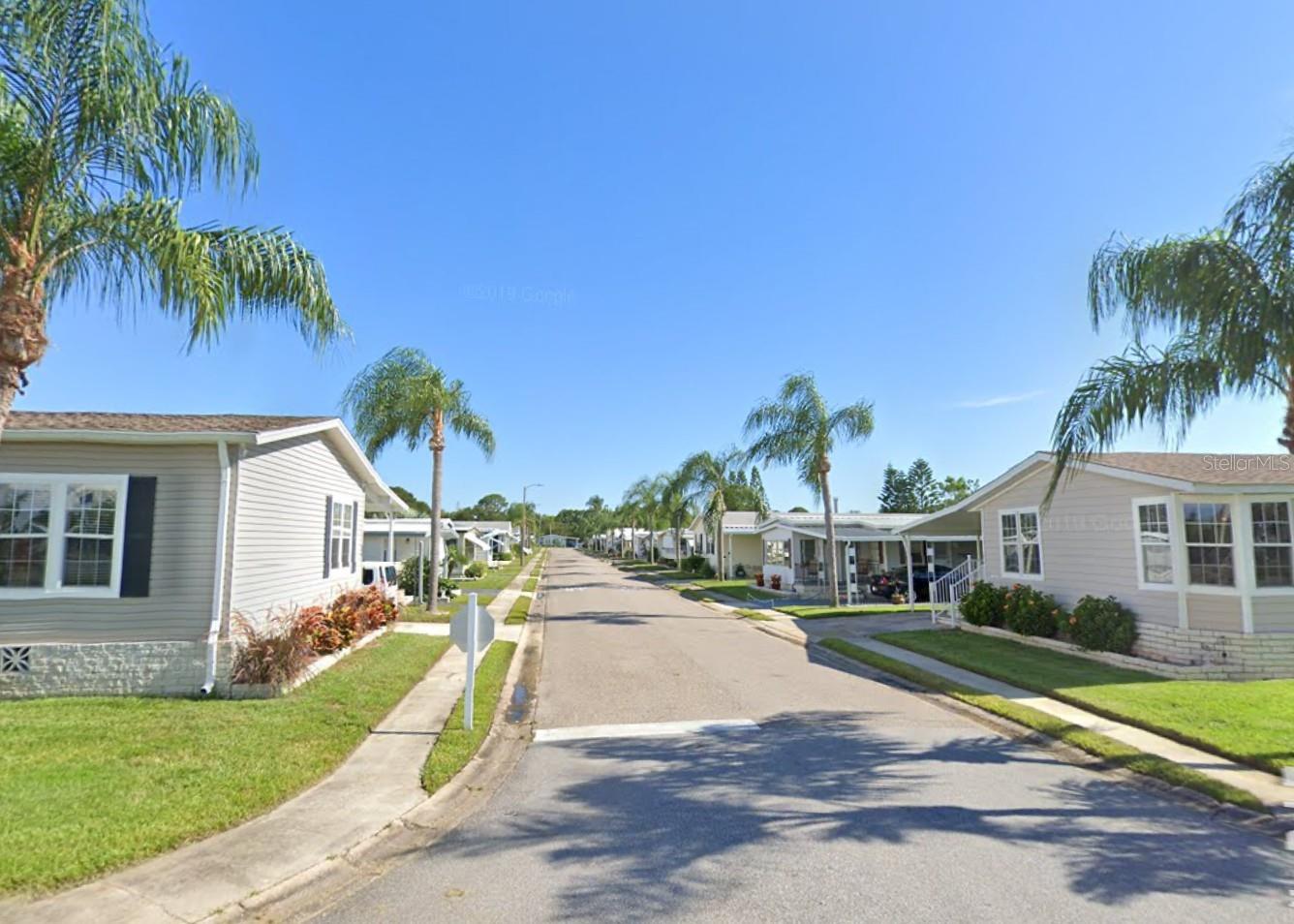 Wide streets with sidewalks