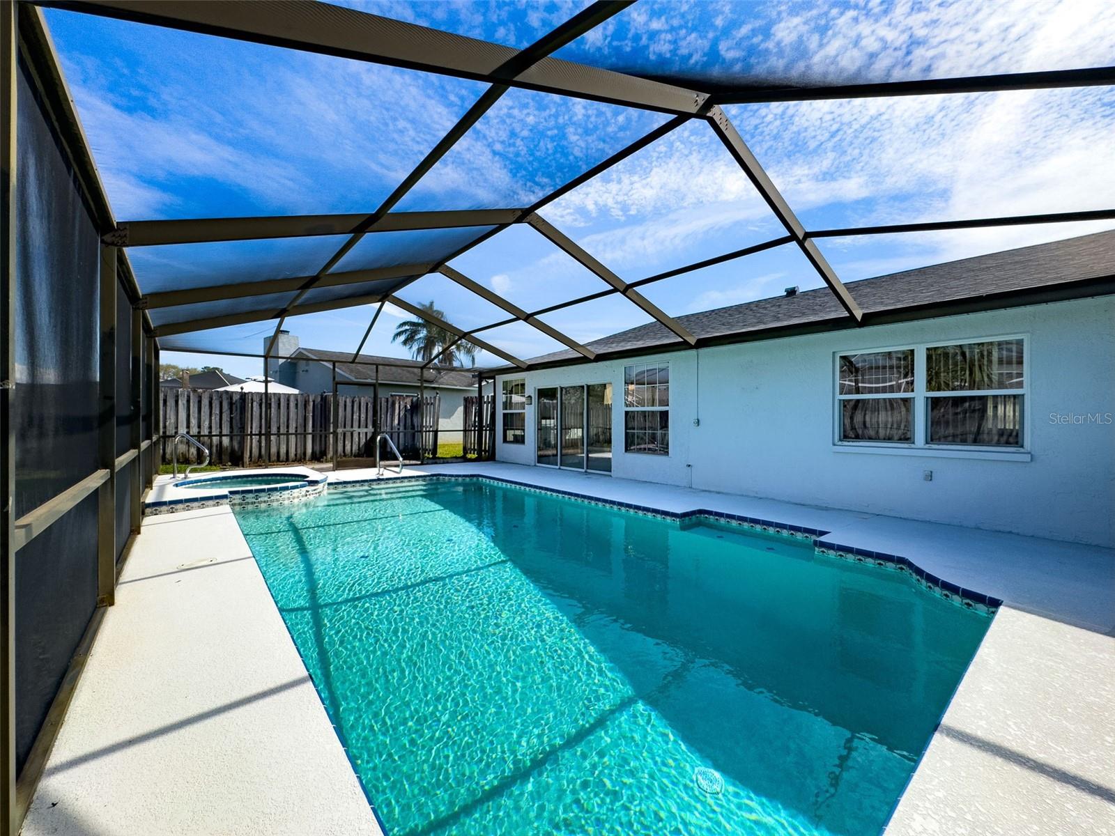 Large screen enclosed Pool