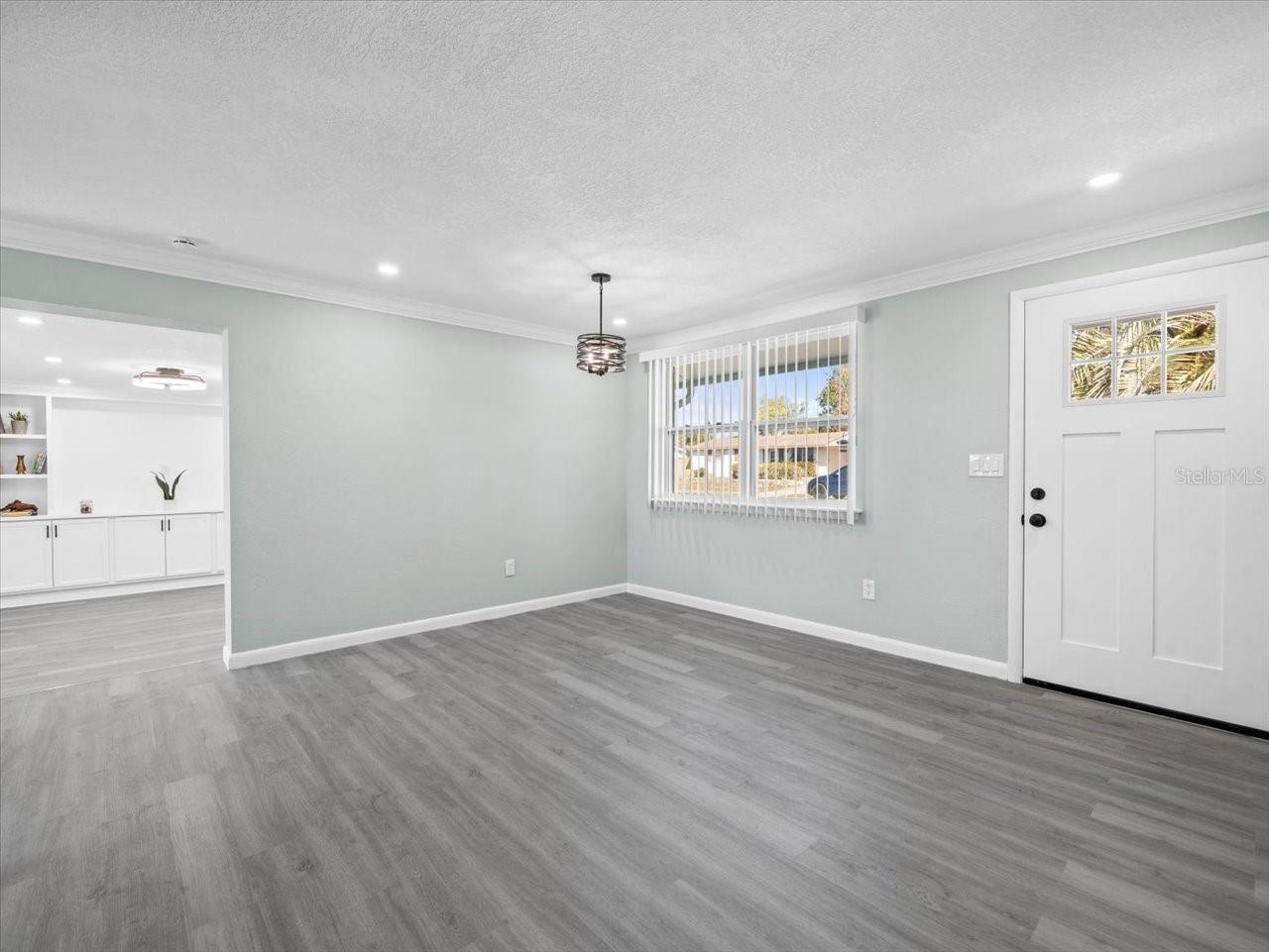 Entrance Foyer into Living Room