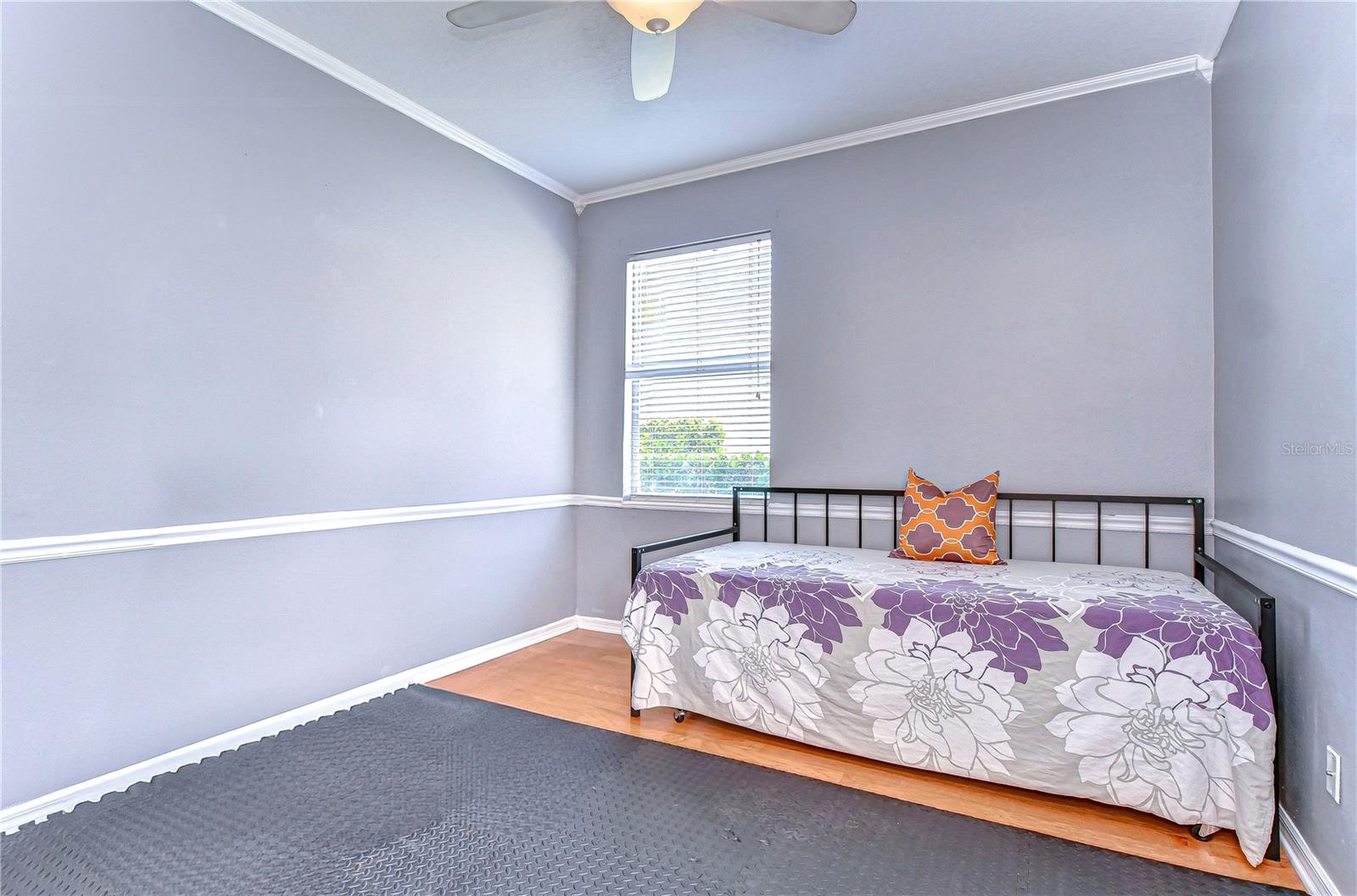 Bright and inviting, this second bedroom is perfect.