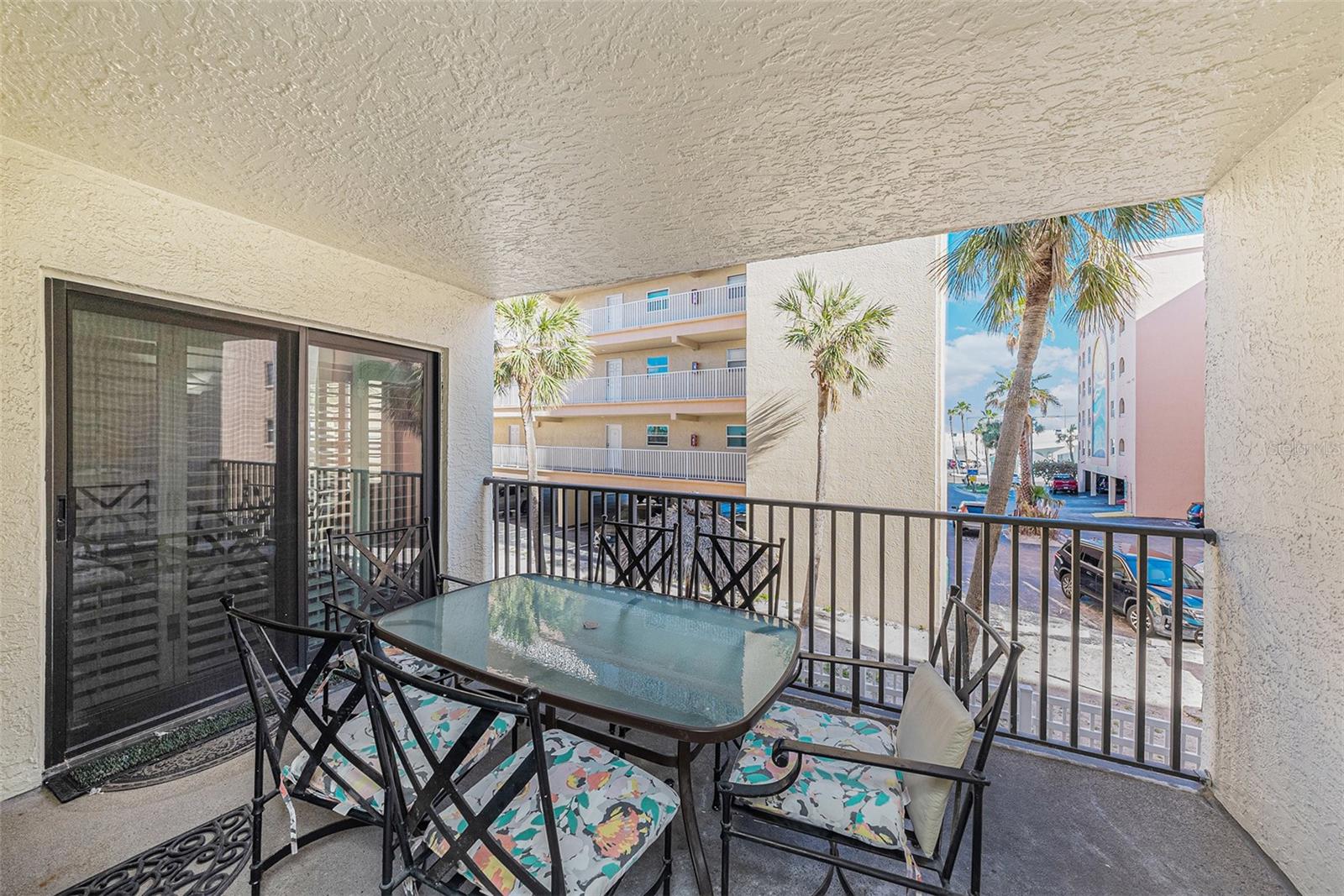 12924 Gulf Blvd #110, Madeira Beach FL 33708 - Sandy Shores Unit 110 Balcony