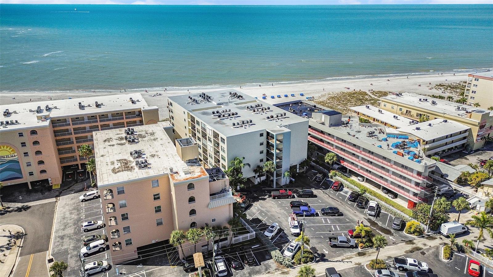 12924 Gulf Blvd #110, Madeira Beach FL 33708 - Sandy Shores Unit 110 Aerial View