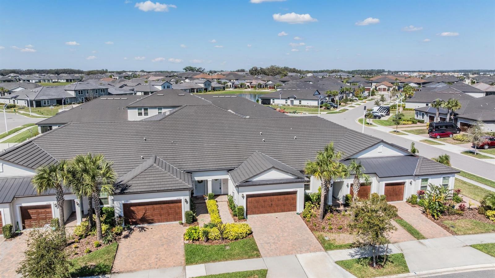 slate roof maintained by HOA